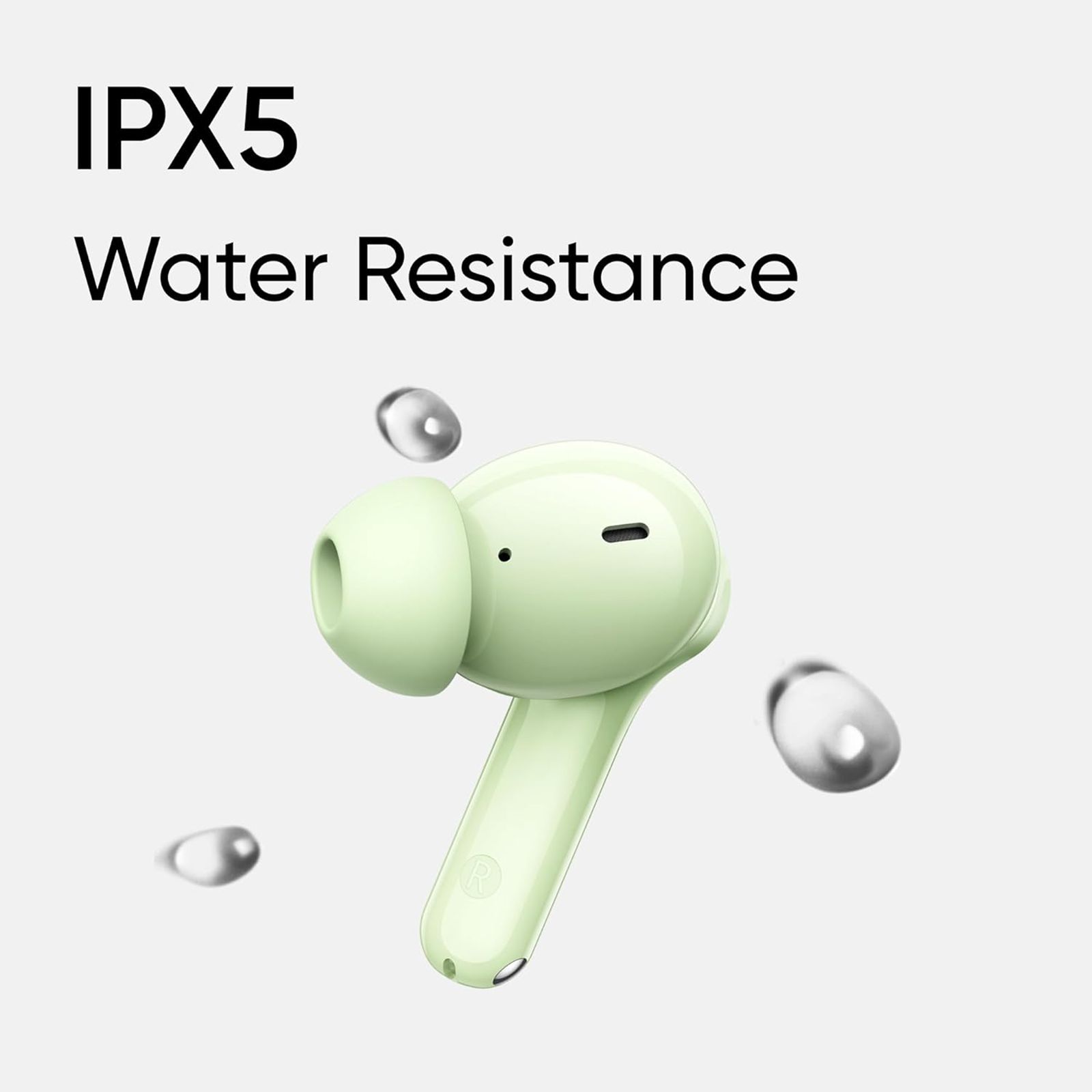 realme Buds T110 TWS Earbuds with AI Noise Cancellation (IPX5 Water Resistant, 38 Hours Playback, Country Green) realme Buds T110 TWS Earbuds with AI Noise Cancellation (IPX5 Water Resistant, 38 Hours Playback, Country Green)_5