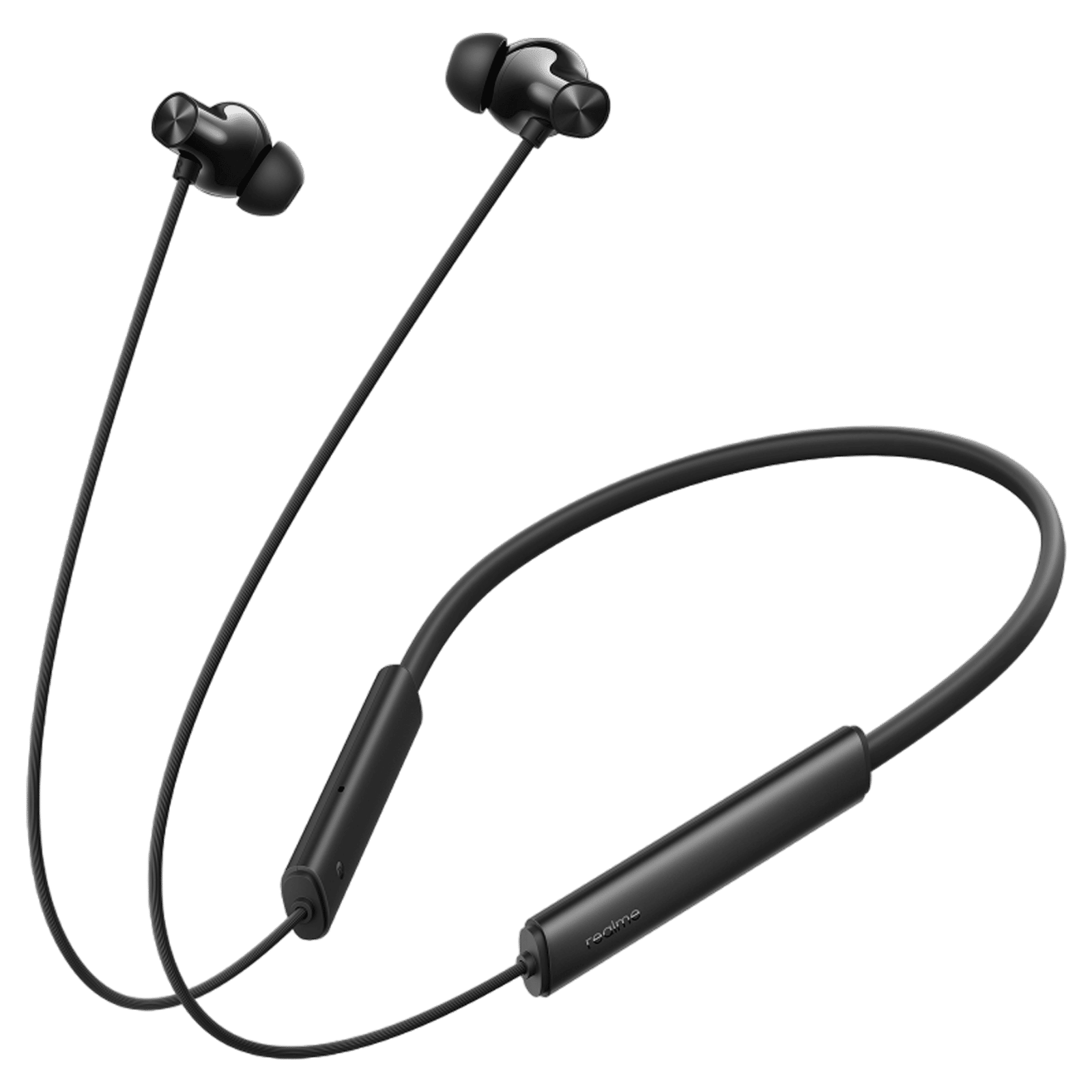 realme Buds Wireless 3 Neo Neckband with Environmental Noise Cancellation (IP55 Water Resistant, 32 Hours Playtime, Black) realme Buds Wireless 3 Neo Neckband with Environmental Noise Cancellation (IP55 Water Resistant, 32 Hours Playtime, Black)_1