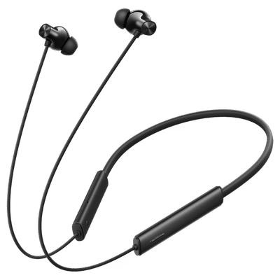 realme Buds Wireless 3 Neo Neckband with Environmental Noise Cancellation (IP55 Water Resistant, 32 Hours Playtime, Black)