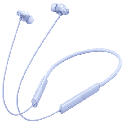 realme Buds Wireless 3 Neo RMA2305 Neckband with Environmental Noise Cancellation (IP55 Water & Dust Resistant, 32 Hours Playtime, Blue)