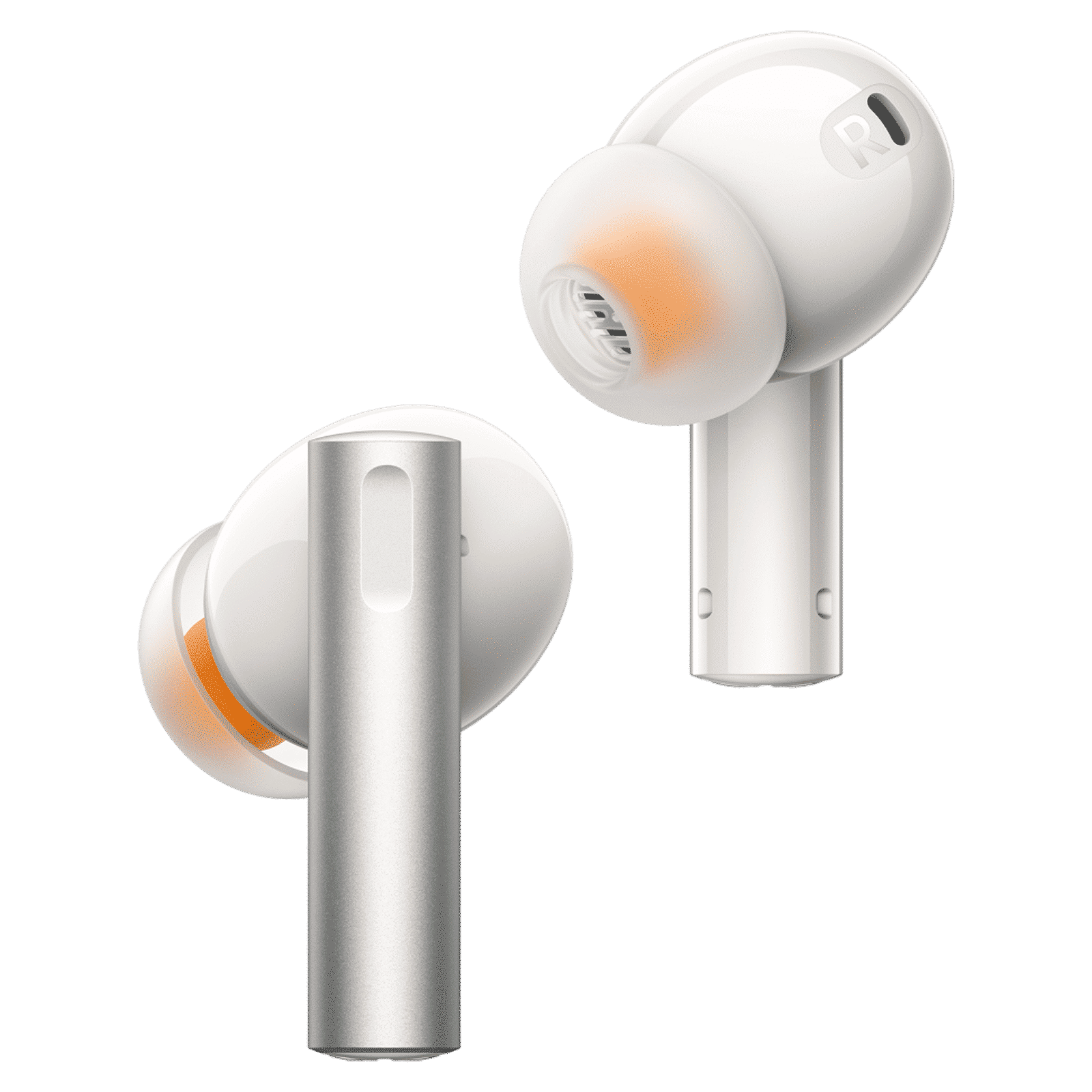 realme Buds Air 6 RMA2402 TWS Earbuds with Active Noise Cancellation (IP55 Water Resistant, Fast Charging, Flame Silver)_2
