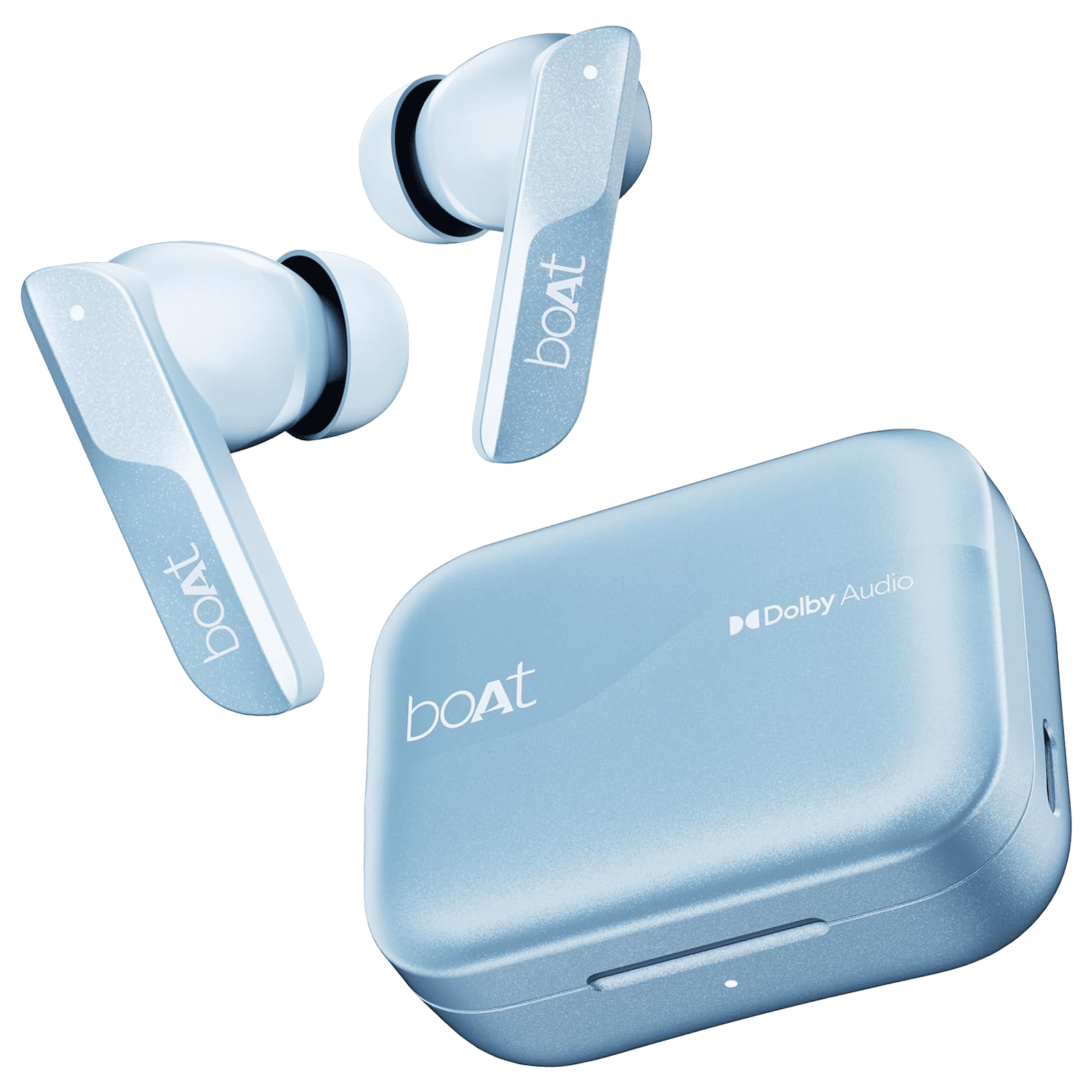 boAt Airdopes 800 TWS Earbuds with Environmental Noise Cancellation (IPX5 Water Resistant, ASAP Charge, Interstellar Blue) boAt Airdopes 800 TWS Earbuds with Environmental Noise Cancellation (IPX5 Water Resistant, ASAP Charge, Interstellar Blue)_1