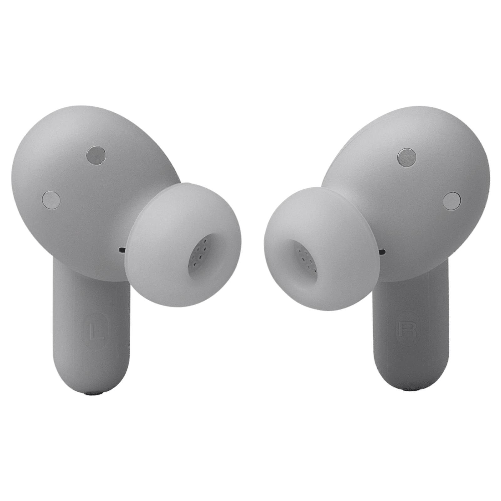 JBL Live Beam 3 TWS Earbuds with Adaptive Noise Cancellation (IP55 Waterproof & Dustproof, Touchscreen Display, Silver)_3