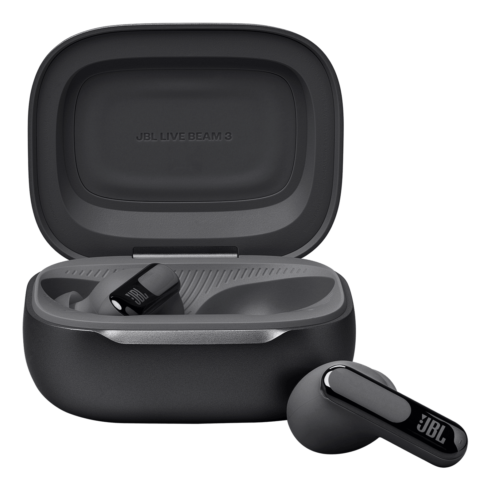 JBL Live Beam 3 TWS Earbuds with Adaptive Noise Cancellation (IP55 Waterproof & Dustproof, Touchscreen Display, Black) JBL Live Beam 3 TWS Earbuds with Adaptive Noise Cancellation (IP55 Waterproof & Dustproof, Touchscreen Display, Black)_11