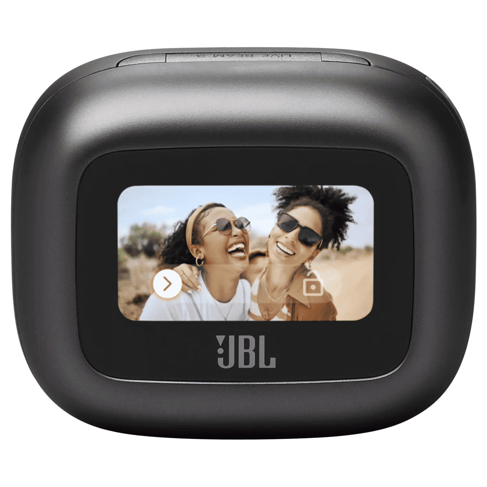 JBL Live Beam 3 TWS Earbuds with Adaptive Noise Cancellation (IP55 Waterproof & Dustproof, Touchscreen Display, Black) JBL Live Beam 3 TWS Earbuds with Adaptive Noise Cancellation (IP55 Waterproof & Dustproof, Touchscreen Display, Black)_9
