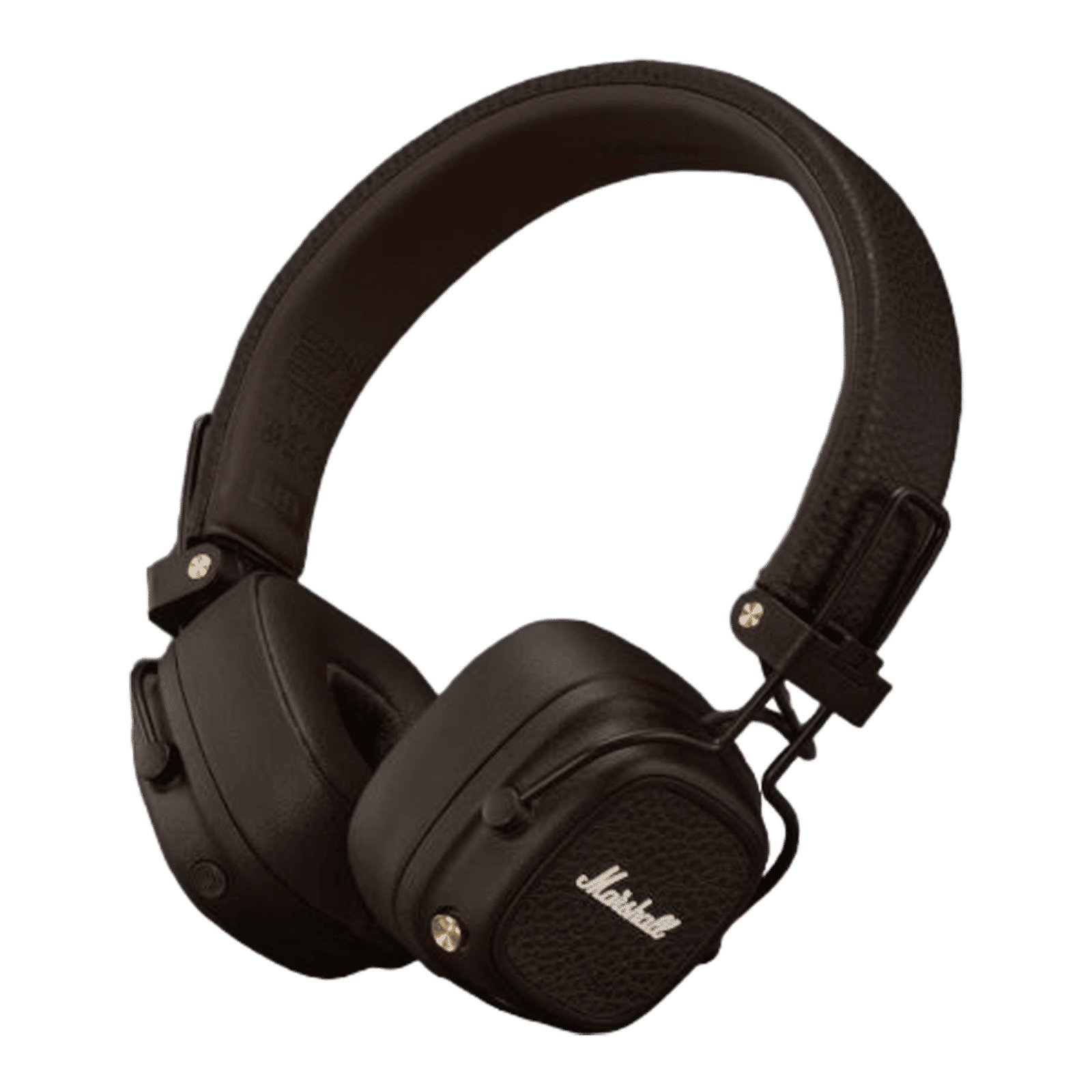 Marshall Major V Bluetooth Headphone with Mic (Upto 100 Hours Playback, On Ear, Brown)_1