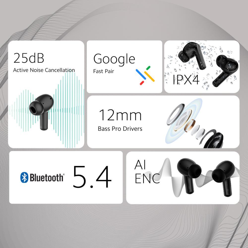 Redmi Buds 5A TWS Earbuds with Active Noise Cancellation (IPX4 Sweat Resistant, 10 Mins Quick Charge, Black)_14