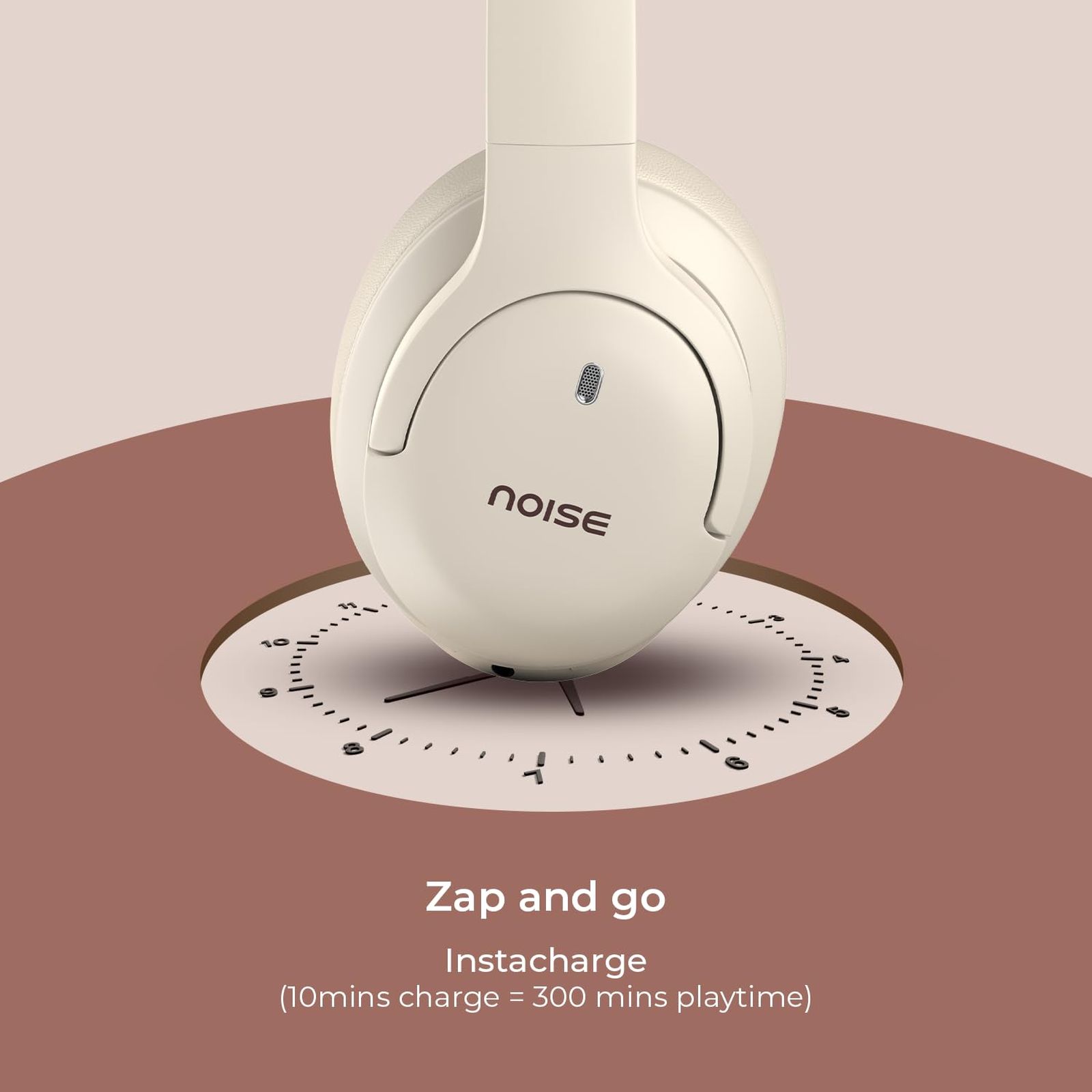 noise Airwave Max 4 Bluetooth Headphone with Mic (Ultra Low Latency, Over Ear, Calm Beige) noise Airwave Max 4 Bluetooth Headphone with Mic (Ultra Low Latency, Over Ear, Calm Beige)_7