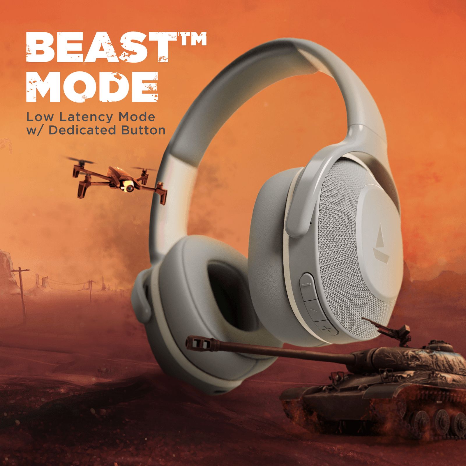 boAt Rockerz 425 Bluetooth Headphone with Mic (Environmental Noise Cancellation, Over Ear, Ash Grey) boAt Rockerz 425 Bluetooth Headphone with Mic (Environmental Noise Cancellation, Over Ear, Ash Grey)_5