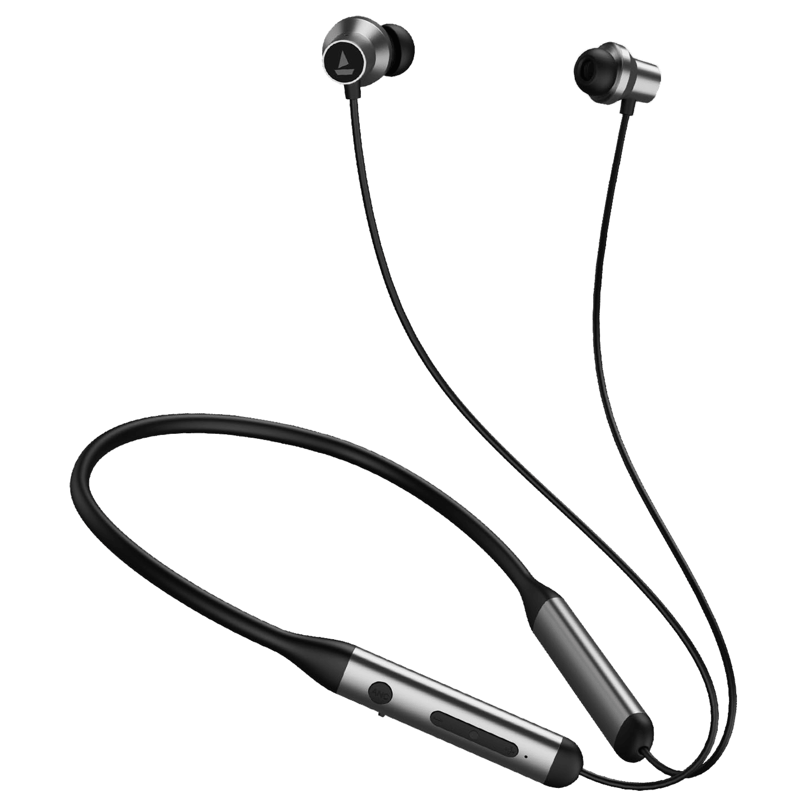boAt Rockerz 280 ANC Bluetooth Neckband with Active Noise Cancellation (IPX4 Water Resistance, 13mm Drivers, Gunmetal Black) boAt Rockerz 280 ANC Bluetooth Neckband with Active Noise Cancellation (IPX4 Water Resistance, 13mm Drivers, Gunmetal Black)_1