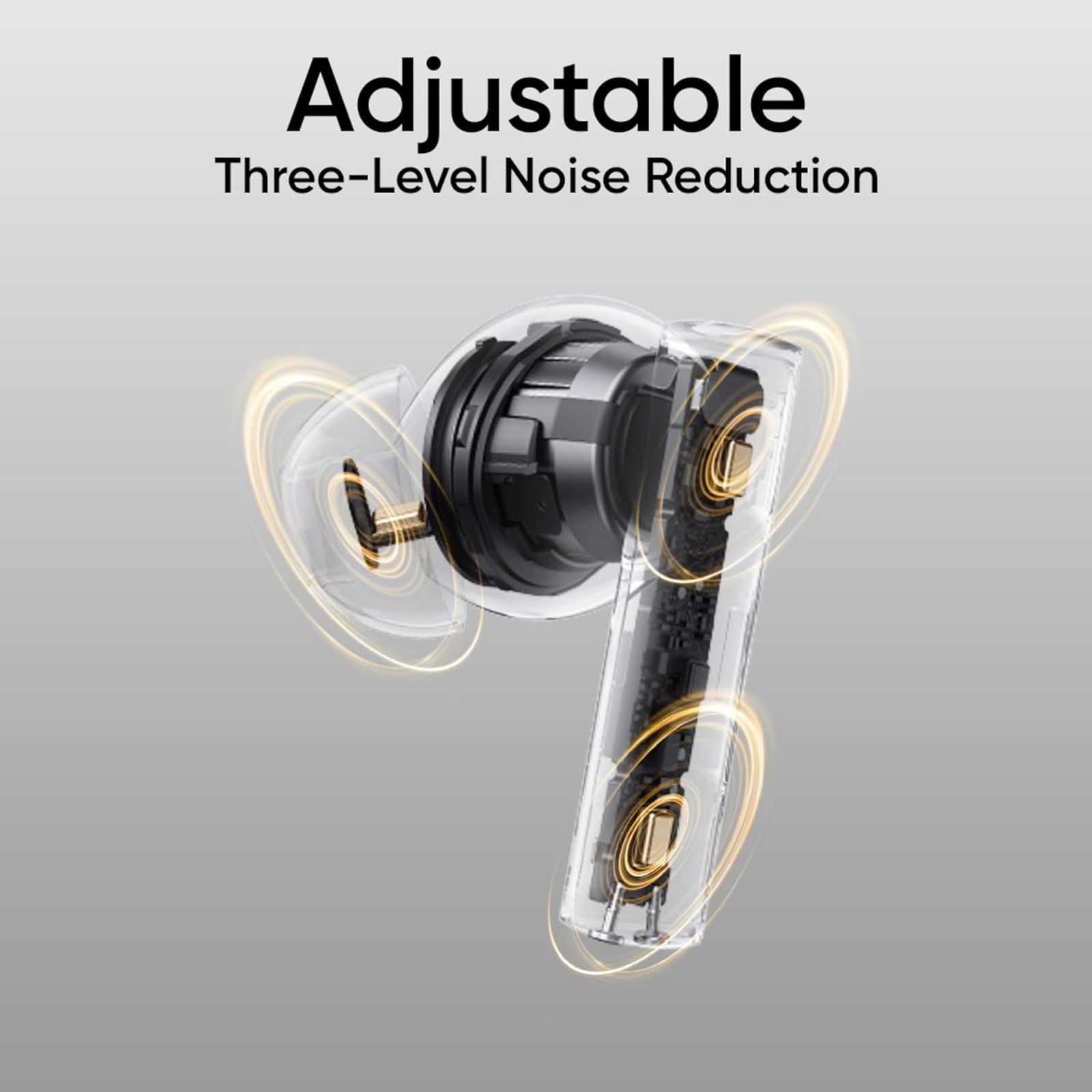 realme T310 TWS Earbuds with Hybrid Noise Cancellation (IP55 Water & Dust Resistance, 40 Hours Playback, Vibrant Black)_11