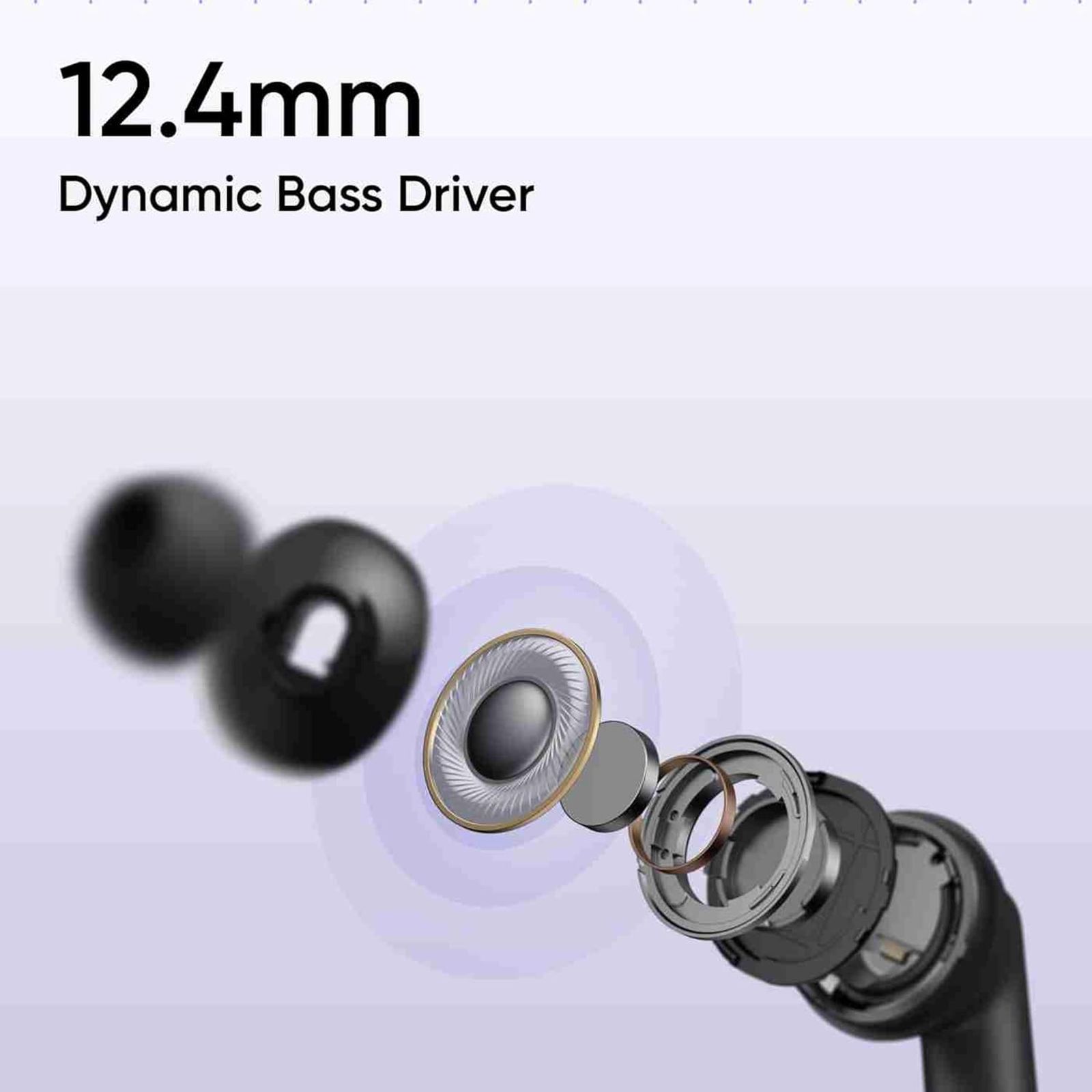realme T310 TWS Earbuds with Hybrid Noise Cancellation (IP55 Water & Dust Resistance, 40 Hours Playback, Monet Purple)_8