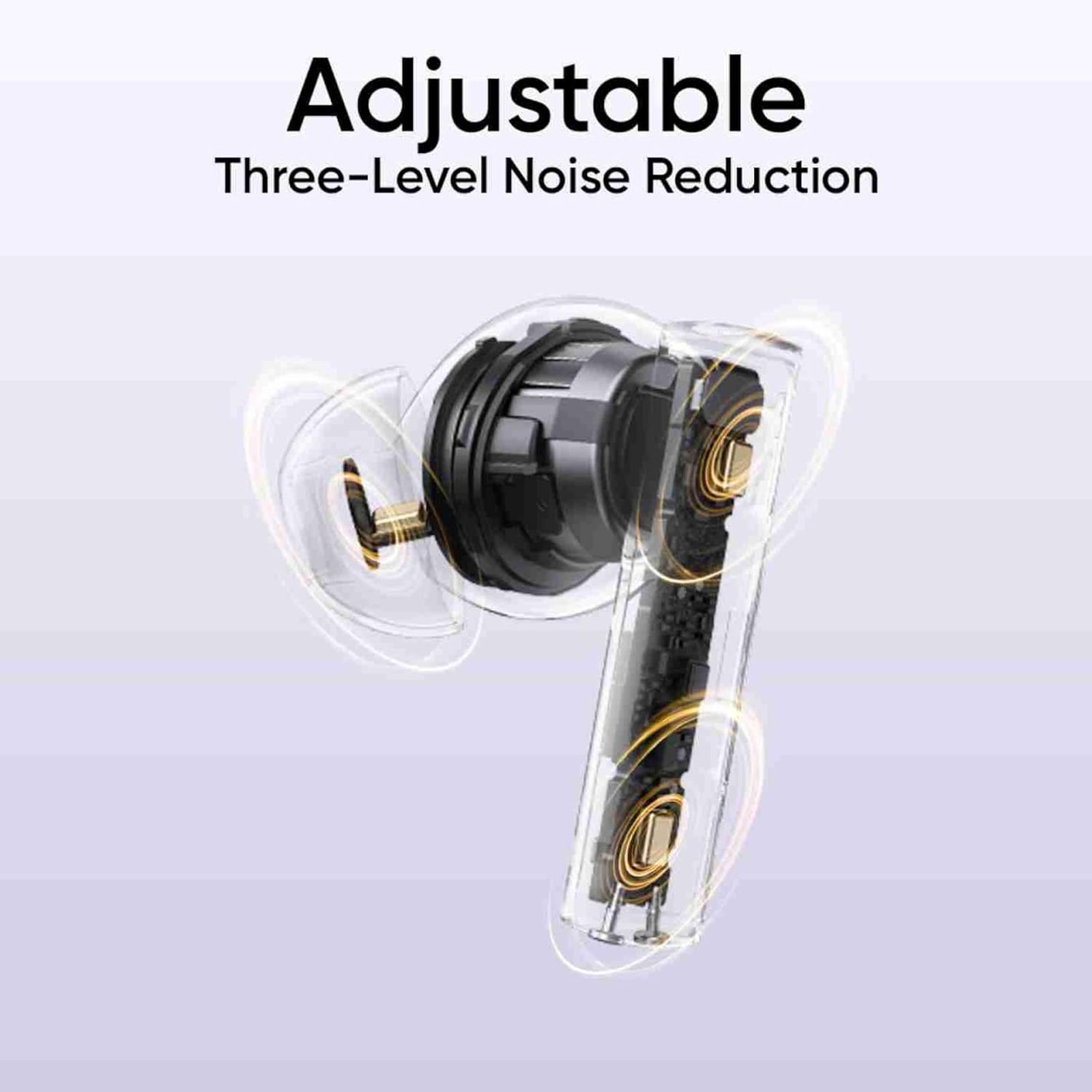 realme T310 TWS Earbuds with Hybrid Noise Cancellation (IP55 Water & Dust Resistance, 40 Hours Playback, Monet Purple)_11