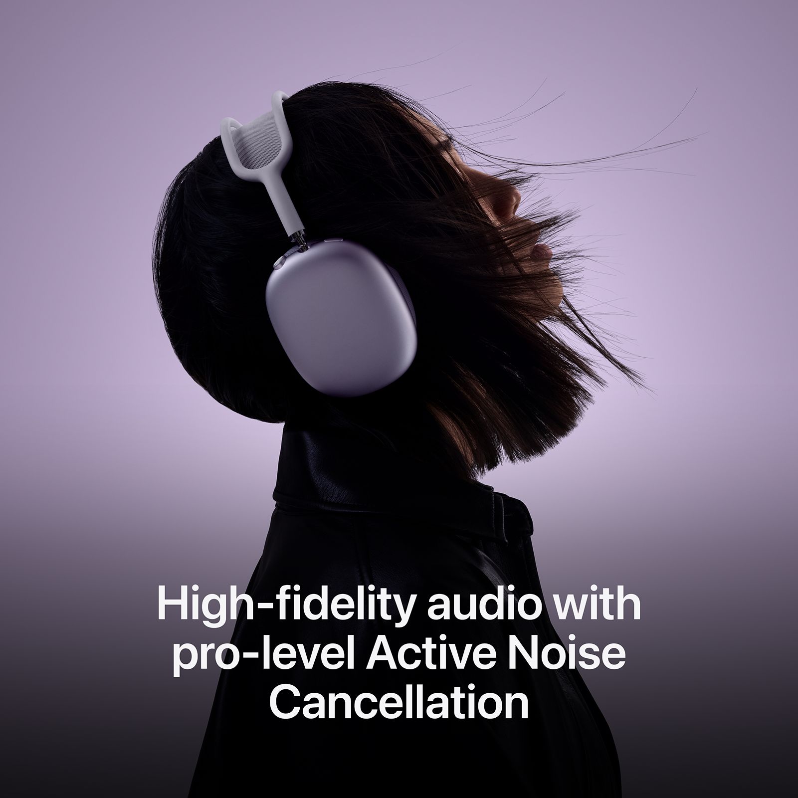 Apple AirPods Max with Active Noise Cancellation (USB-C, Purple)_6