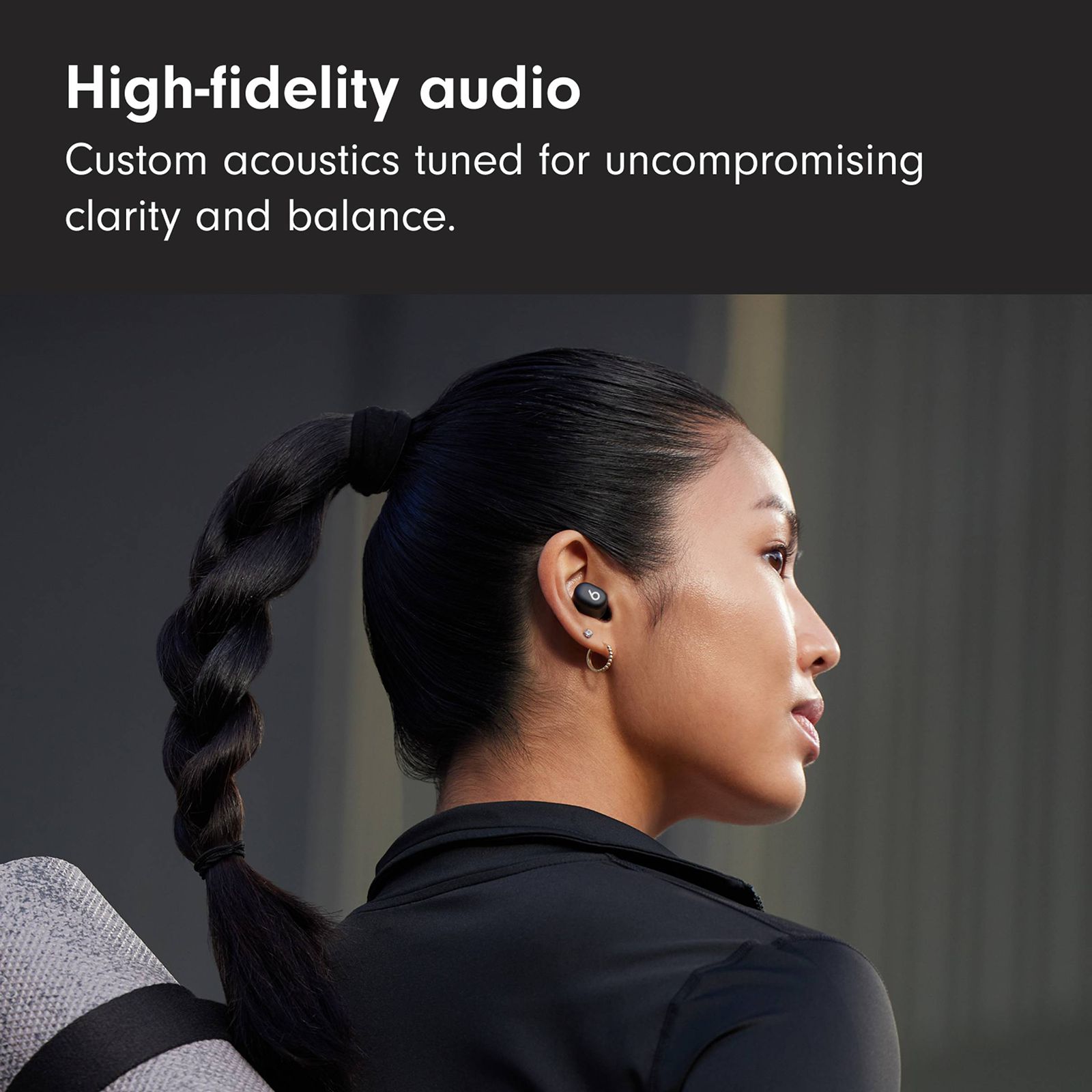 beats Solo TWS Earbuds with Passive Noise Isolation (18 Hours Playback, Matt Black)_8