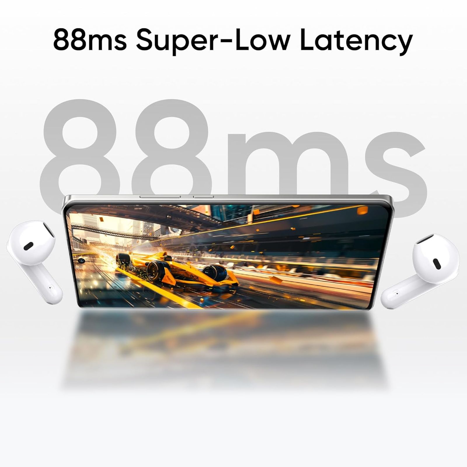 realme Buds T01 TWS Earbuds with AI ENC Noise Cancellation (IPX4 Water Resistant, Google Fast Pair, White) realme Buds T01 TWS Earbuds with AI ENC Noise Cancellation (IPX4 Water Resistant, Google Fast Pair, White) _8