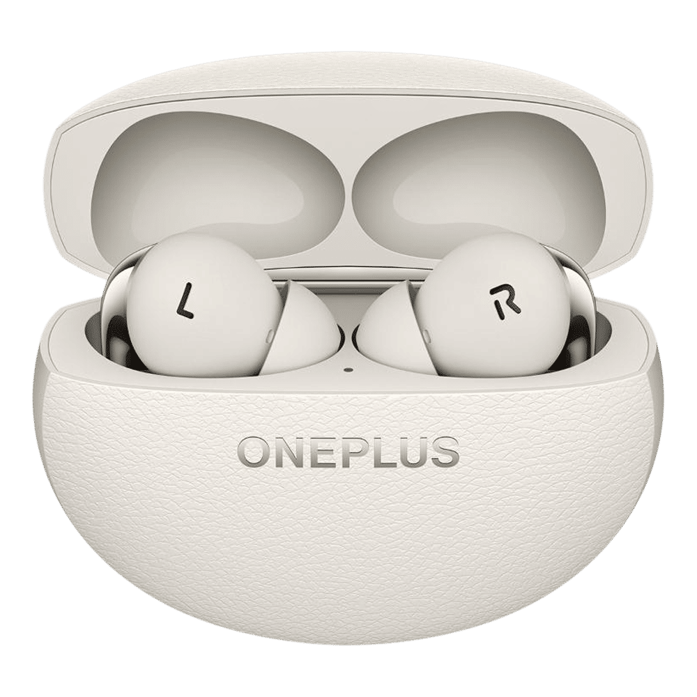 OnePlus Buds Pro 3 TWS Earbuds with Adaptive Noise Cancellation (IP55 Dust Resistant, 43 Hours Playback, Lunar Radiance)_9