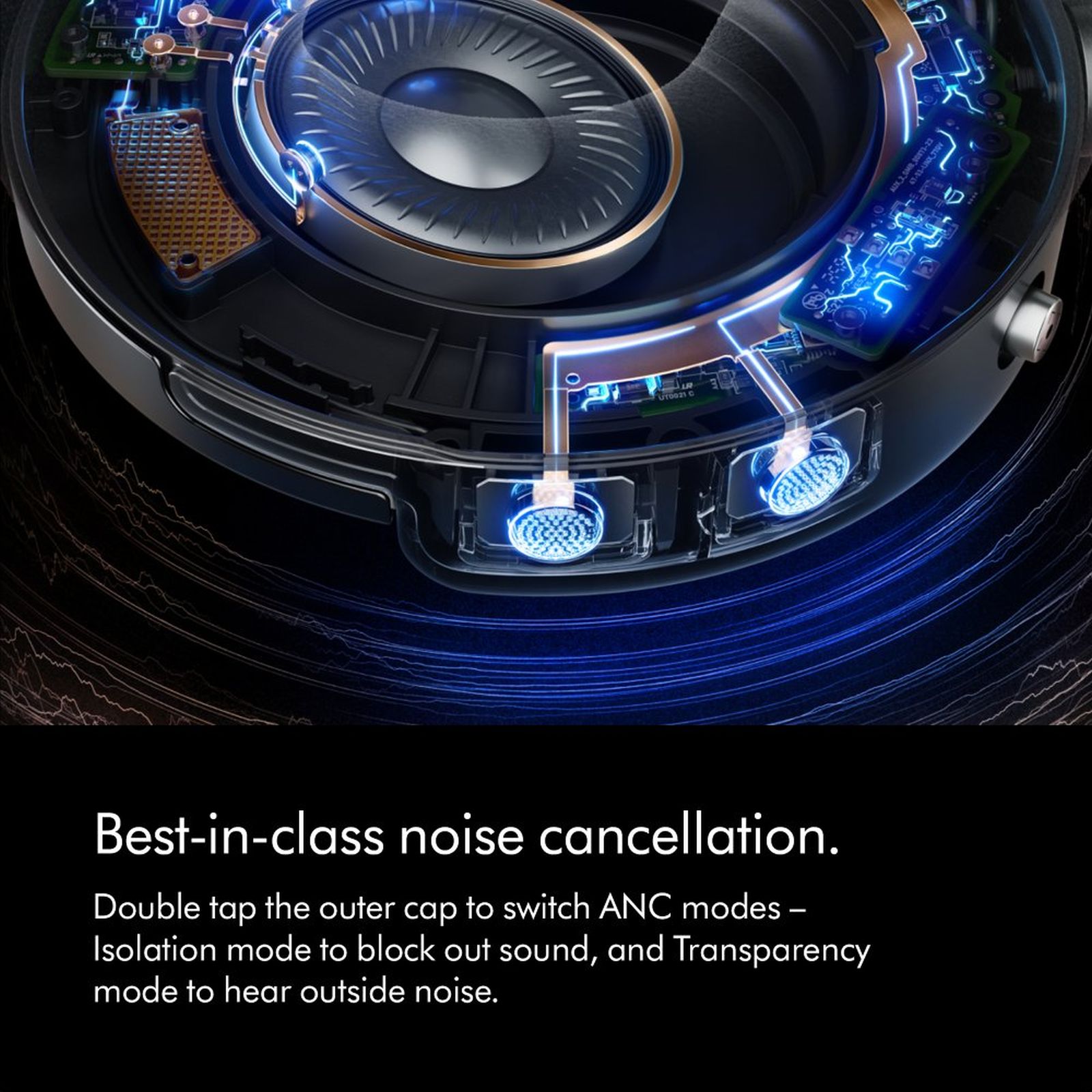 dyson OnTrac Bluetooth Headphone with Mic (Siri Voice Assistant, Over Ear, CNC Black Nickel)_8