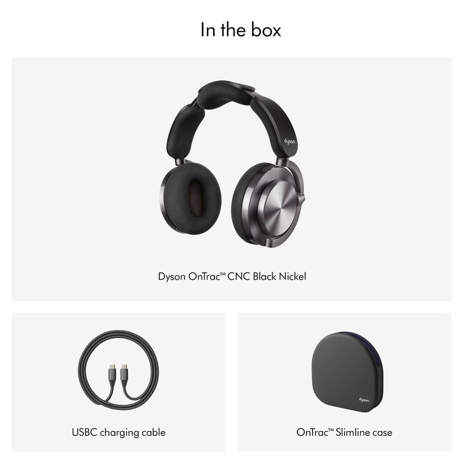dyson OnTrac Bluetooth Headphone with Mic (Siri Voice Assistant, Over Ear, CNC Black Nickel)_3