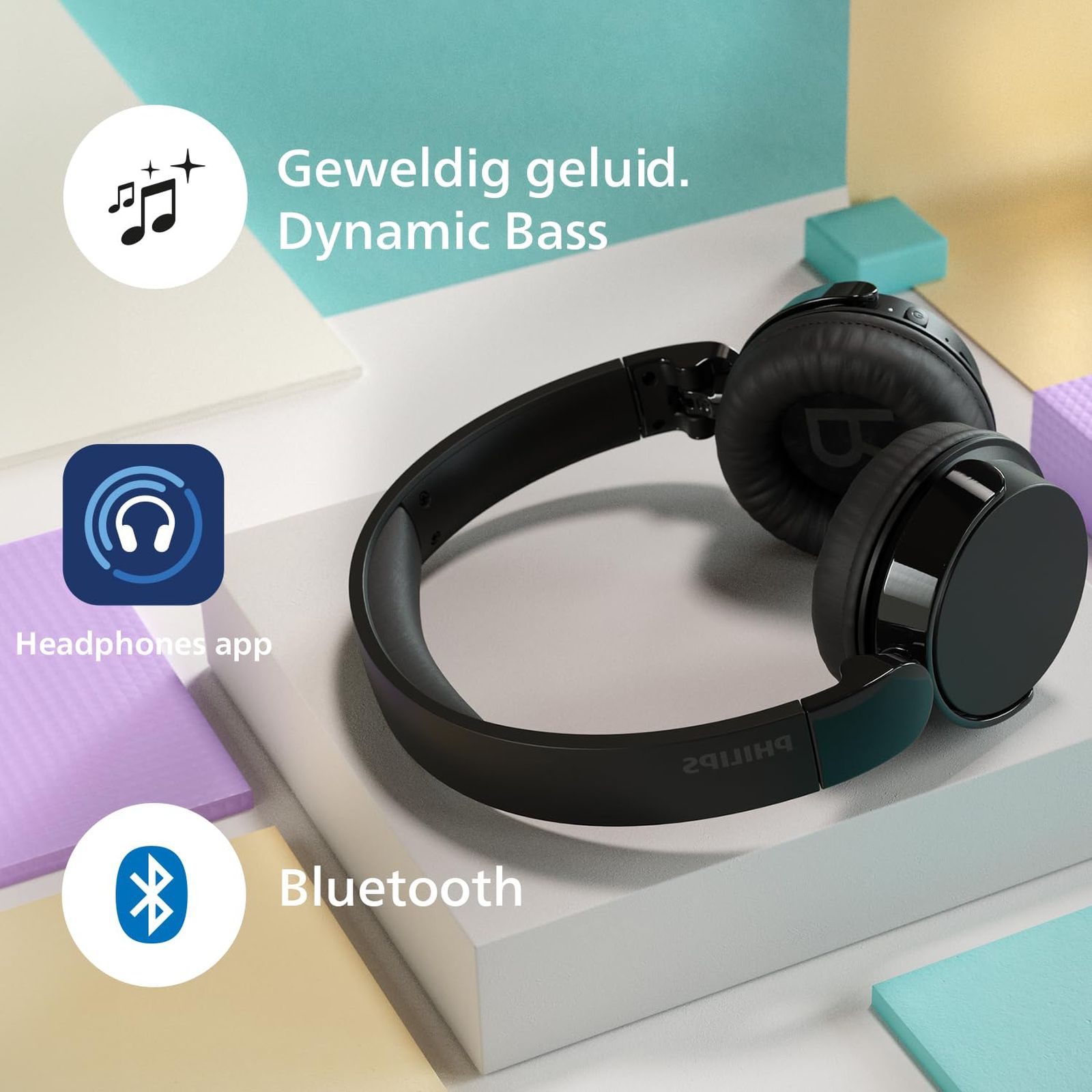 PHILIPS 4000 Series TAH4209BK/00 Bluetooth Headphone with Mic (Dynamic Bass, On Ear, Black) PHILIPS 4000 Series TAH4209BK/00 Bluetooth Headphone with Mic (Dynamic Bass, On Ear, Black)_6