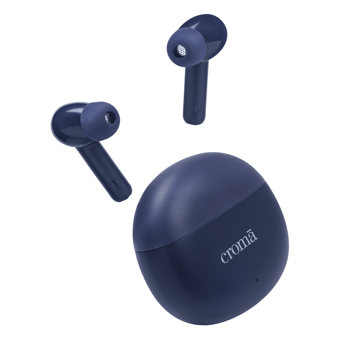 Croma TWS Earbuds with Environmental Noise Cancellation (IPX4 Water Resistant, Quad Mic, Blue)_11