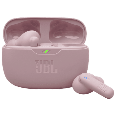JBL Wave Beam 2 JBLWBEAM2PIK TWS Earbuds with Active Noise Cancellation (IP54 Water Resistant, Smart Ambient Technology, Pink)