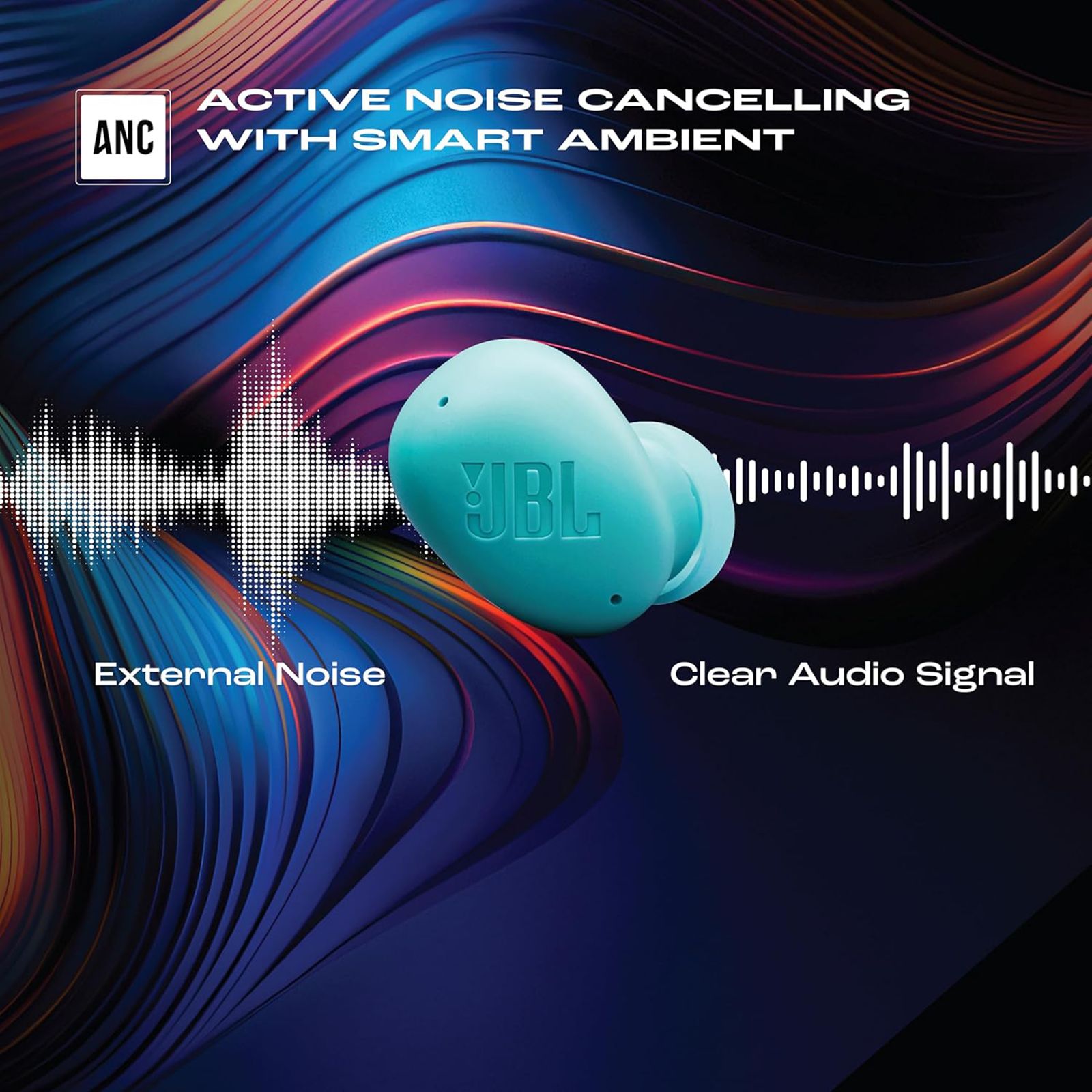 JBL Wave Buds 2 TWS Earbuds with Active Noise Cancellation (IP54 Water Resistant, 40 Hours Playtime, Blue)_15
