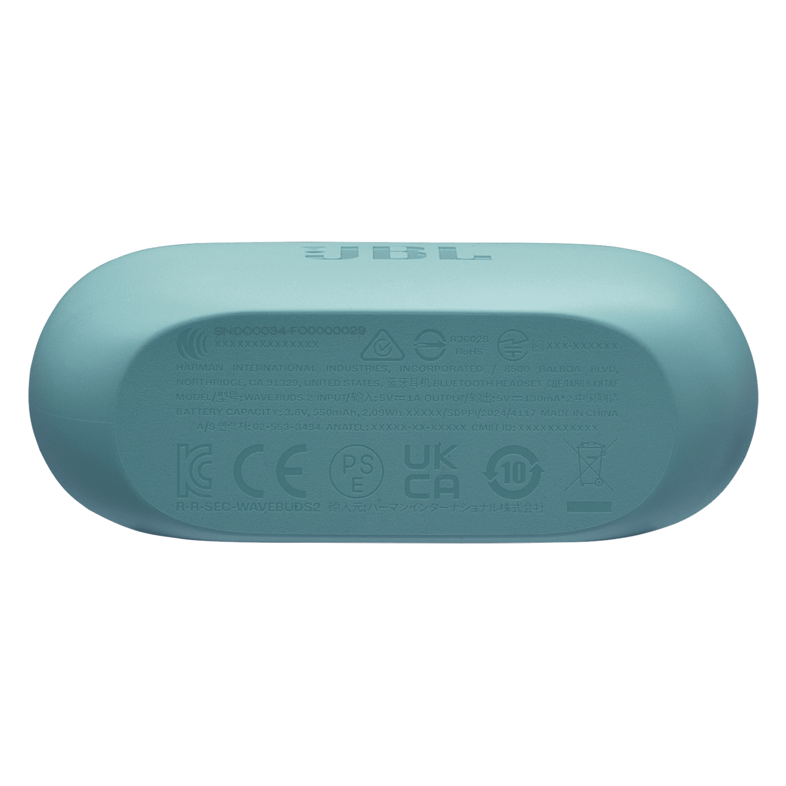 JBL Wave Buds 2 TWS Earbuds with Active Noise Cancellation (IP54 Water Resistant, 40 Hours Playtime, Blue)_10