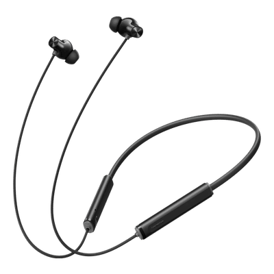 realme Buds Wireless 5 Neckband with Active Noise Cancellation (IP55 Dust & Water Resistant, Smart De-Wind Technology, Midnight Black)