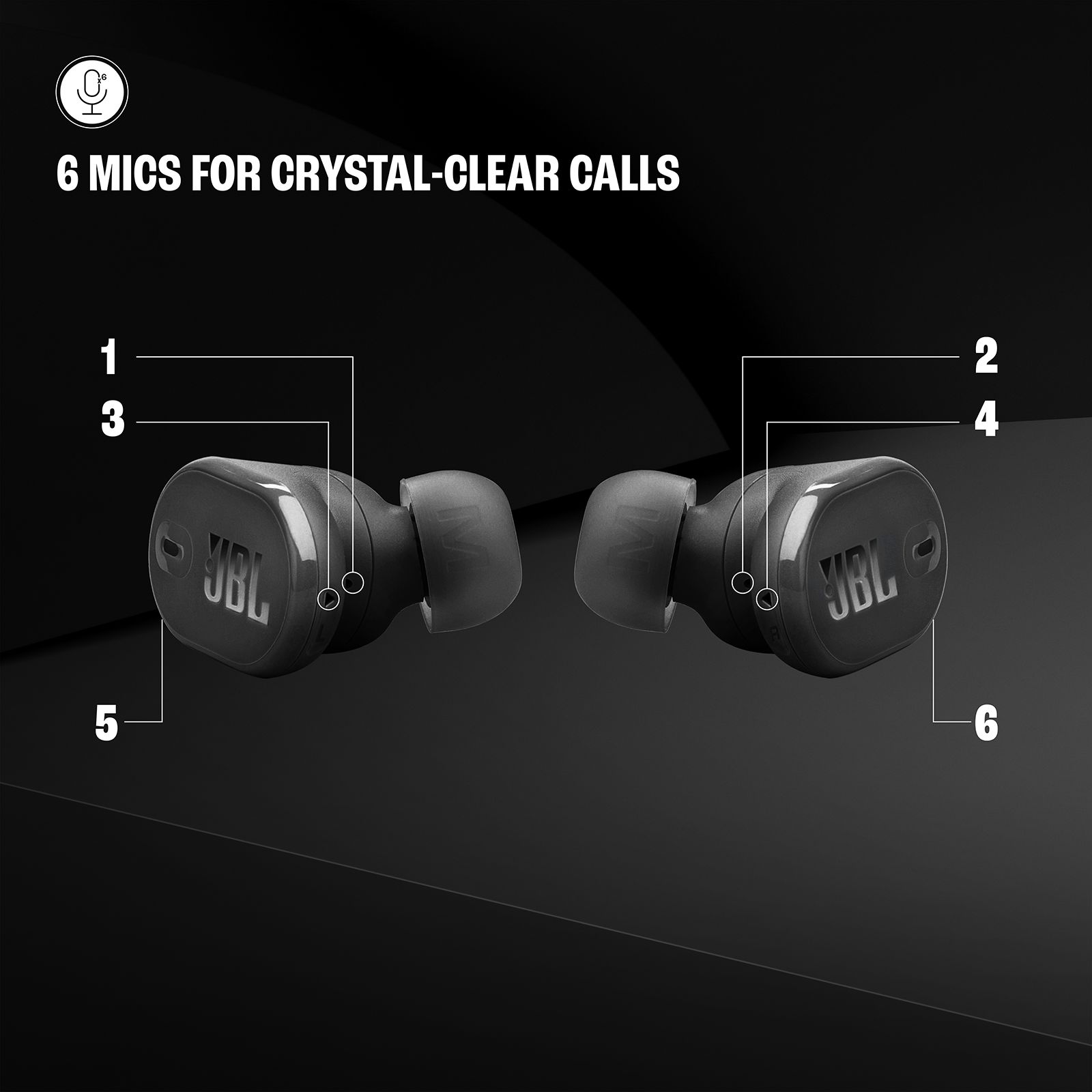JBL Tune Buds 2 TWS Earbuds with Adaptive Noise Cancellation (IP54 Water Resistant, 48 Hours Playback, Black) JBL Tune Buds 2 TWS Earbuds with Adaptive Noise Cancellation (IP54 Water Resistant, 48 Hours Playback, Black)_18