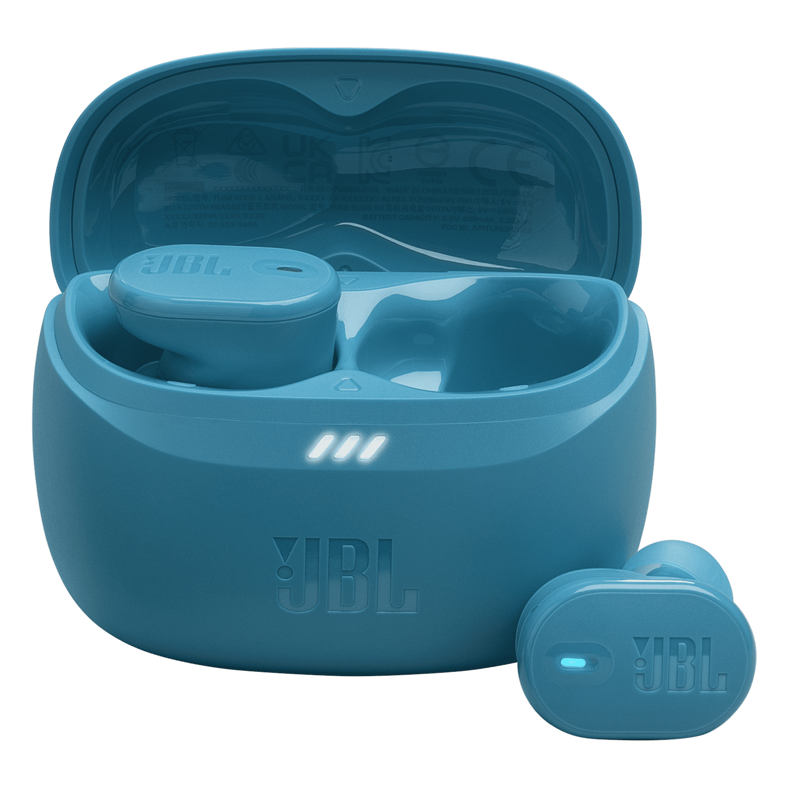 JBL Tune Buds 2 TWS Earbuds with Adaptive Noise Cancellation (IP54 Water Resistant, 48 Hours Playback, Turquoise) JBL Tune Buds 2 TWS Earbuds with Adaptive Noise Cancellation (IP54 Water Resistant, 48 Hours Playback, Turquoise)_3