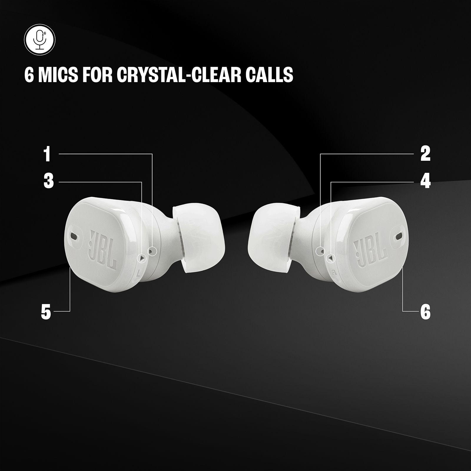 JBL Tune Buds 2 TWS Earbuds with Adaptive Noise Cancellation (IP54 Water Resistant, 48 Hours Playback, White) JBL Tune Buds 2 TWS Earbuds with Adaptive Noise Cancellation (IP54 Water Resistant, 48 Hours Playback, White)_18