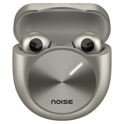 noise Master Buds AUD-HDPHN-MASTERBUDS TWS Earbuds with Adaptive Noise Cancellation (Water Resistant, Immersive Spatial Audio, Titanium)