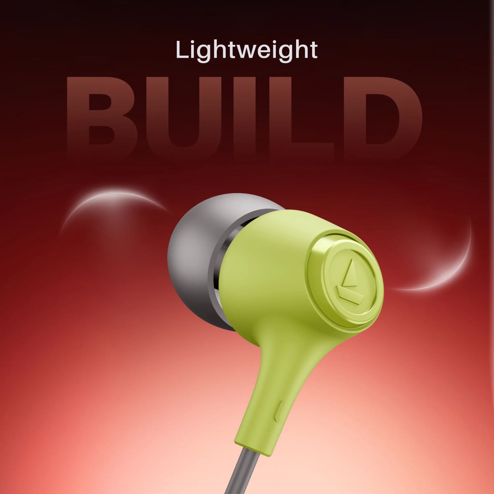 boAt Bassheads 95 Wired Earphone with Mic (3.5mm Connector, In Ear, Spirit Lime) boAt Bassheads 95 Wired Earphone with Mic (3.5mm Connector, In Ear, Spirit Lime)_4