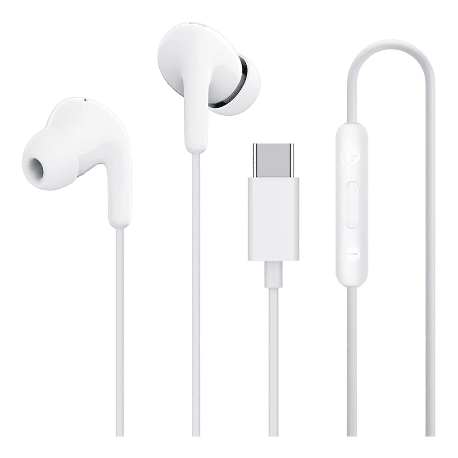 Xiaomi BHR8929IN Wired Earphone with Mic (USB Type-C Connector, In Ear, White) Xiaomi BHR8929IN Wired Earphone with Mic (USB Type-C Connector, In Ear, White)_1