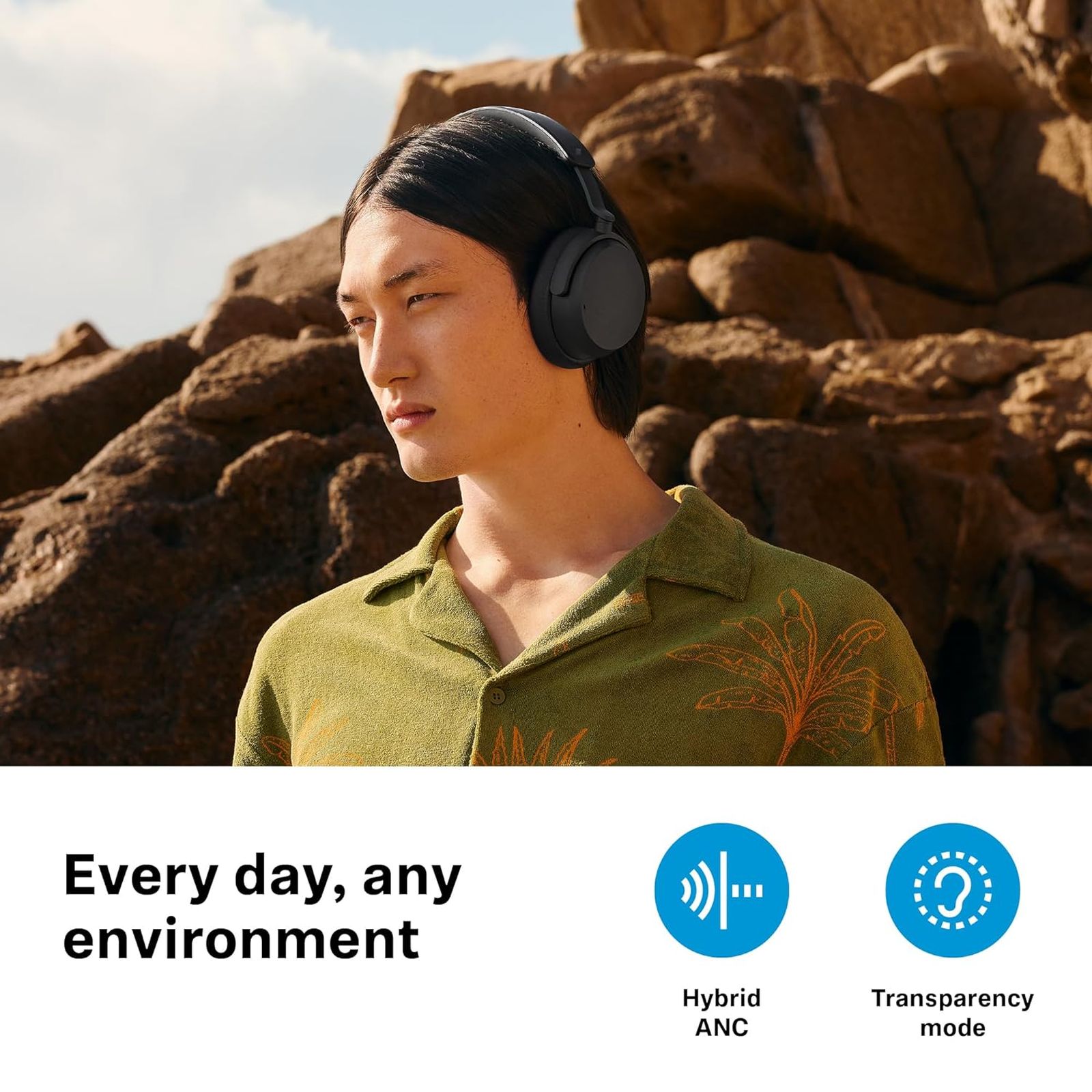 SENNHEISER ACCENTUM 700174 Bluetooth Headphone with Mic (50 Hour Battery Playtime, Over Ear, Black)_9