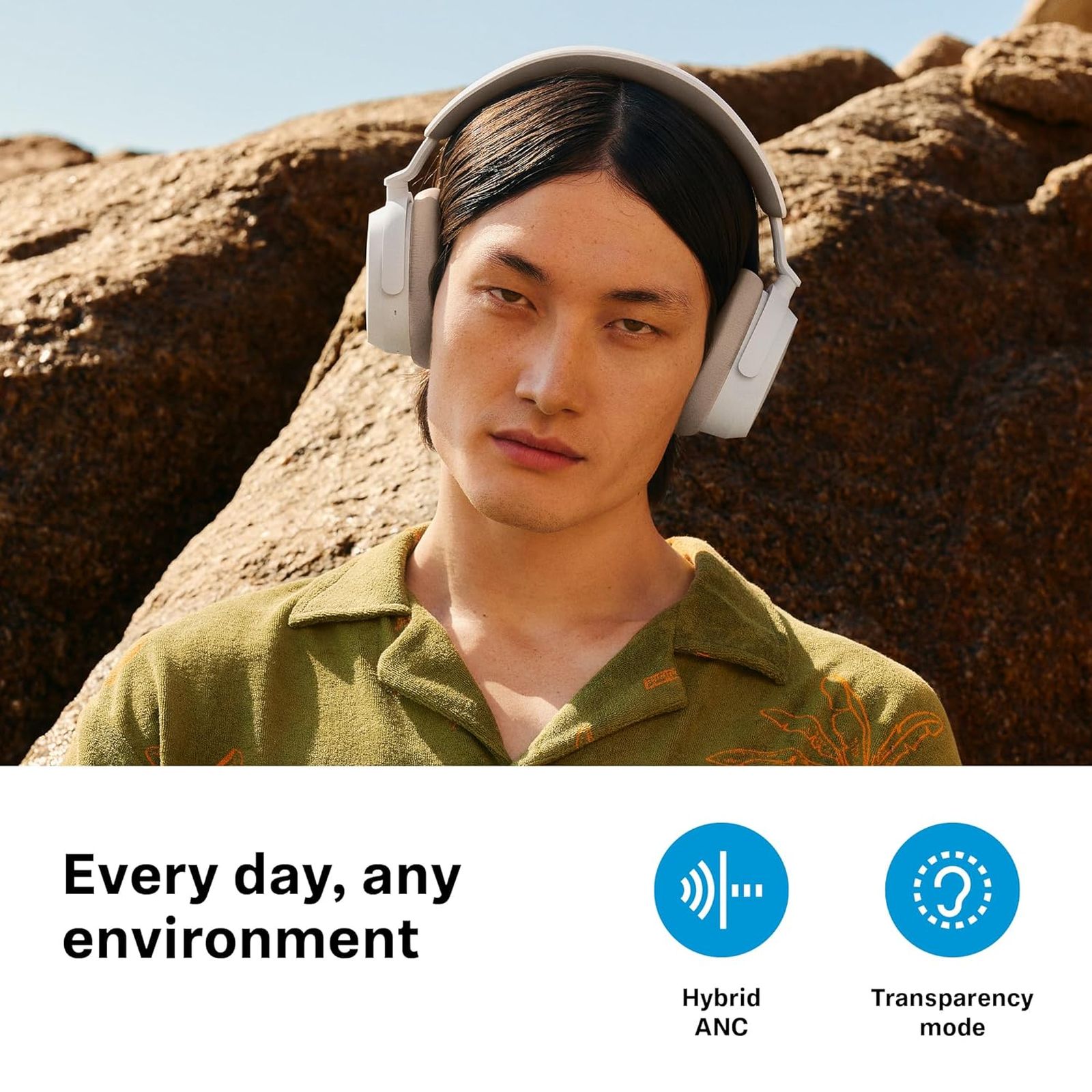 SENNHEISER ACCENTUM 700175 Bluetooth Headphone with Mic (50 Hour Battery Playtime, Over Ear, White) SENNHEISER ACCENTUM 700175 Bluetooth Headphone with Mic (50 Hour Battery Playtime, Over Ear, White)_7