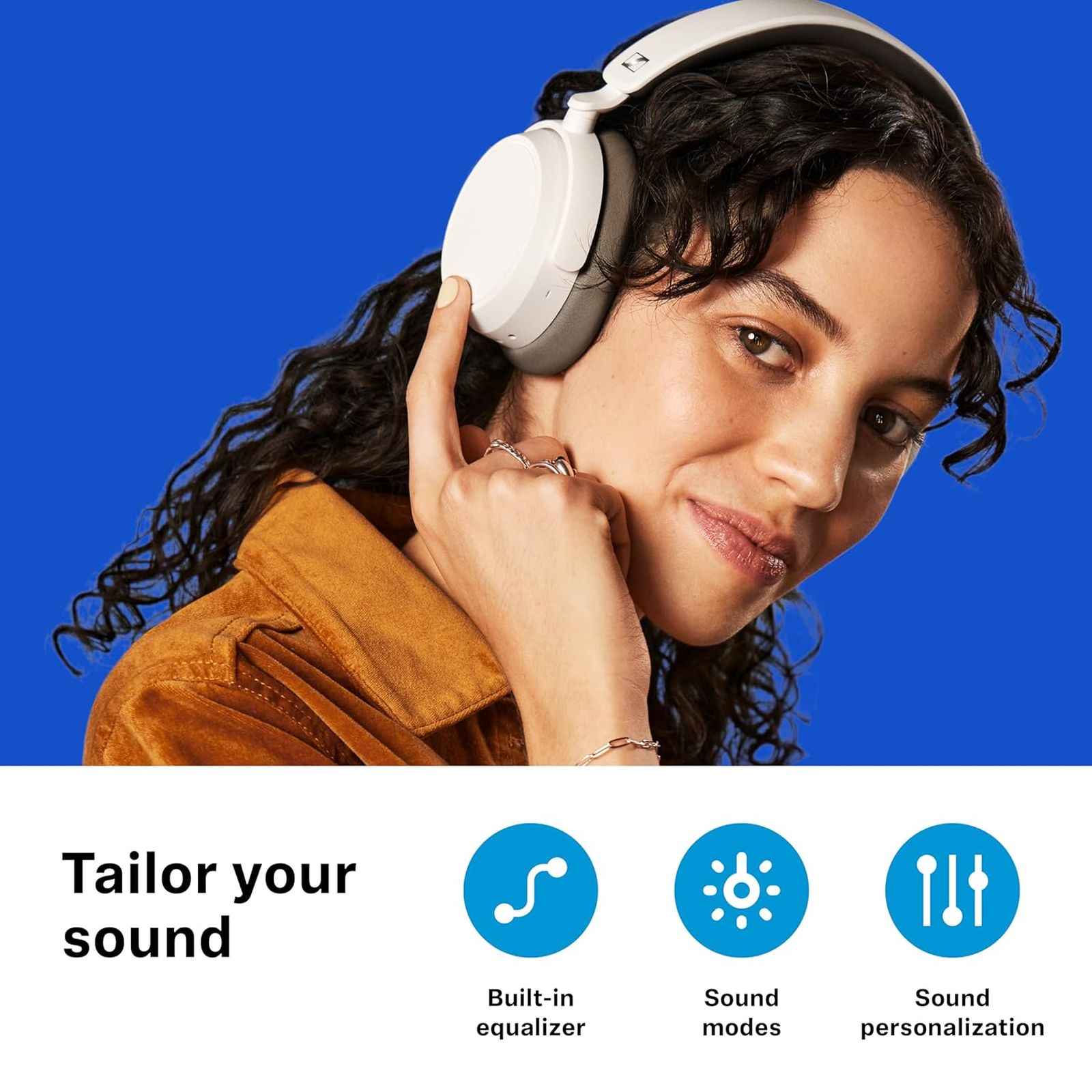 SENNHEISER ACCENTUM Plus 700177 Bluetooth Headphone with Mic (Adaptive Noise Cancellation, Dynamic Driver, White)_8