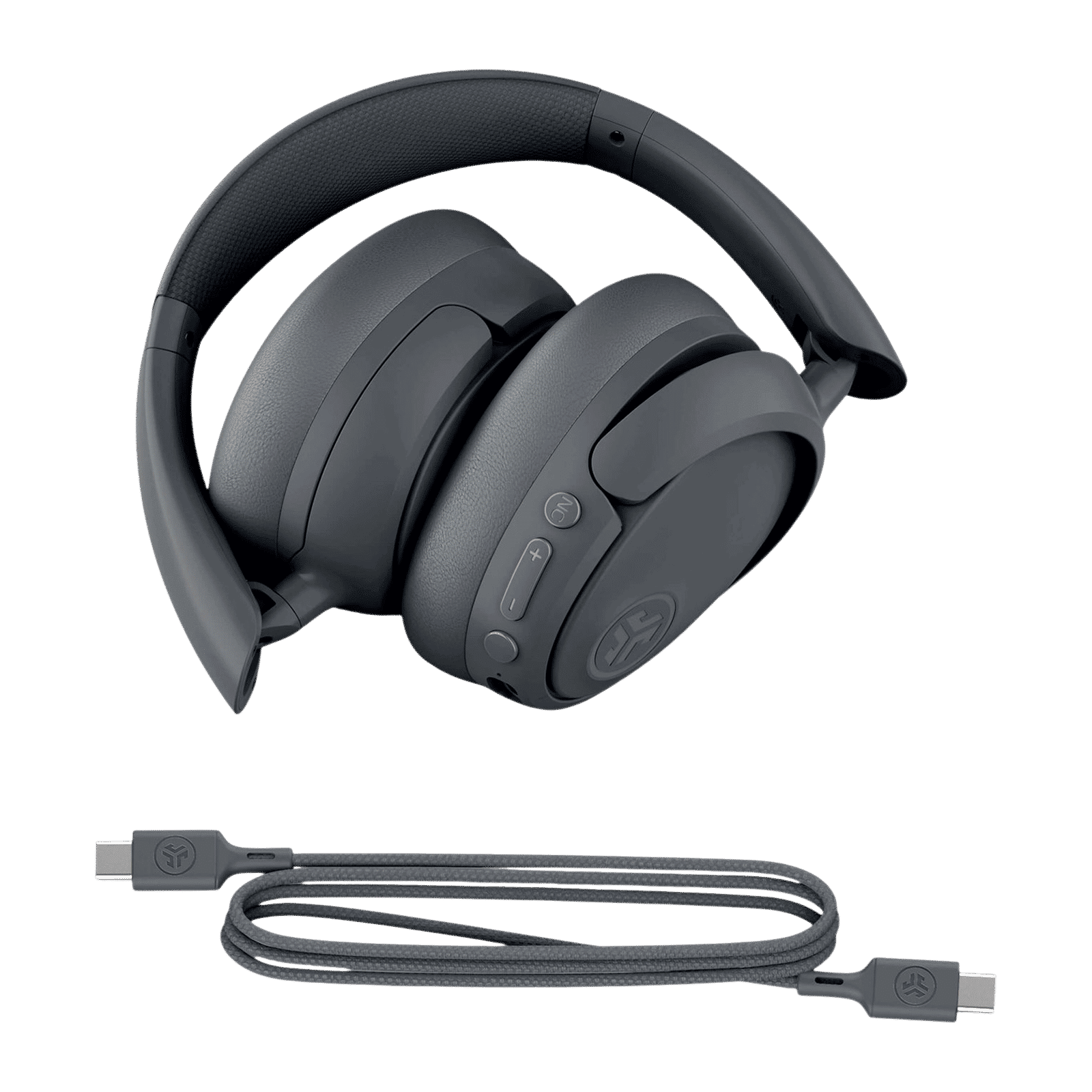 JLAB JBuds LUX HBJLUXANCRGPH62 Bluetooth Headphone with Mic (Hybrid Active Noise Cancellation, Over Ear, Graphite)_10