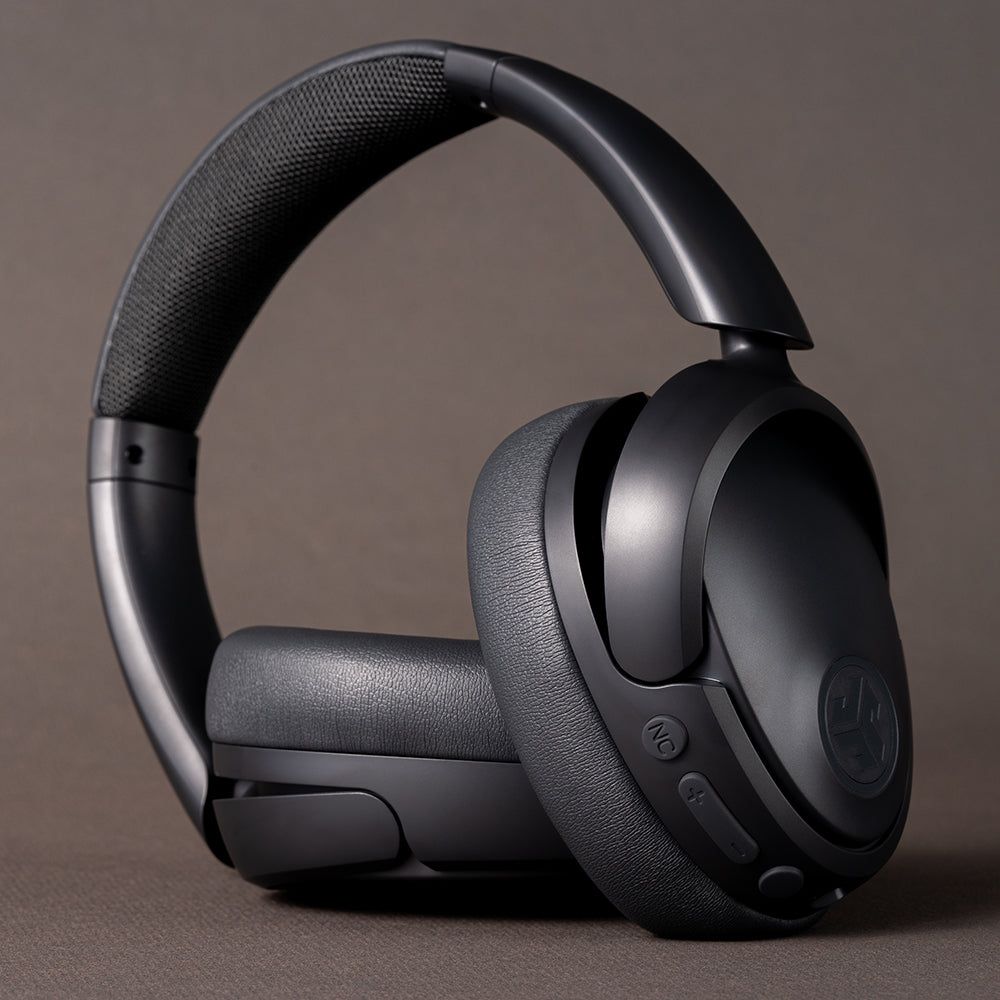 JLAB JBuds LUX HBJLUXANCRGPH62 Bluetooth Headphone with Mic (Hybrid Active Noise Cancellation, Over Ear, Graphite)_6