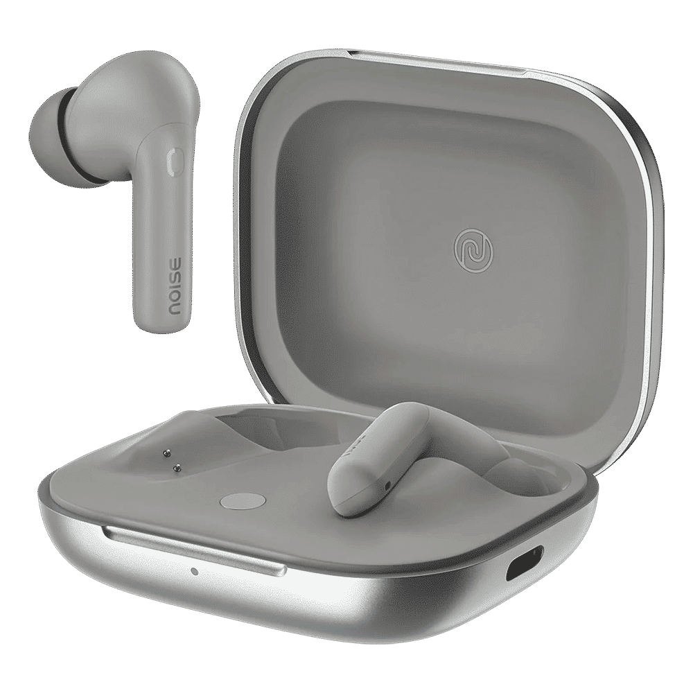 noise Air Buds Pro 6 TWS Earbuds with Active Noise Cancellation (IPX5 Water Resistant, Instacharge, Nimbus Grey)_9