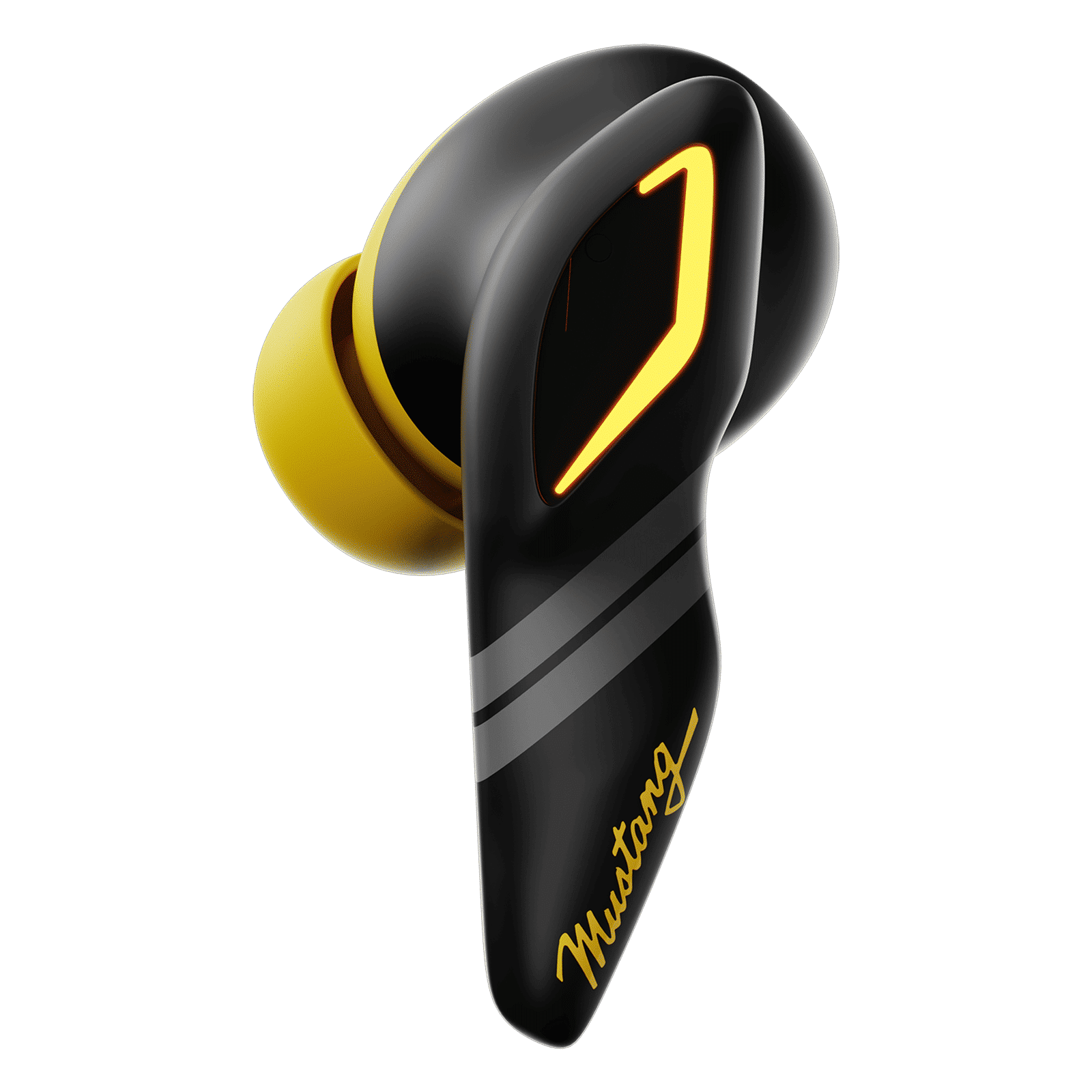 GOBOULT Mustang Torq FGTW196YLW TWS Earbuds with Environmental Noise Cancellation (IPX5 Water Resistant, Fast Charging, Yellow) GOBOULT Mustang Torq FGTW196YLW TWS Earbuds with Environmental Noise Cancellation (IPX5 Water Resistant, Fast Charging, Yellow)_5