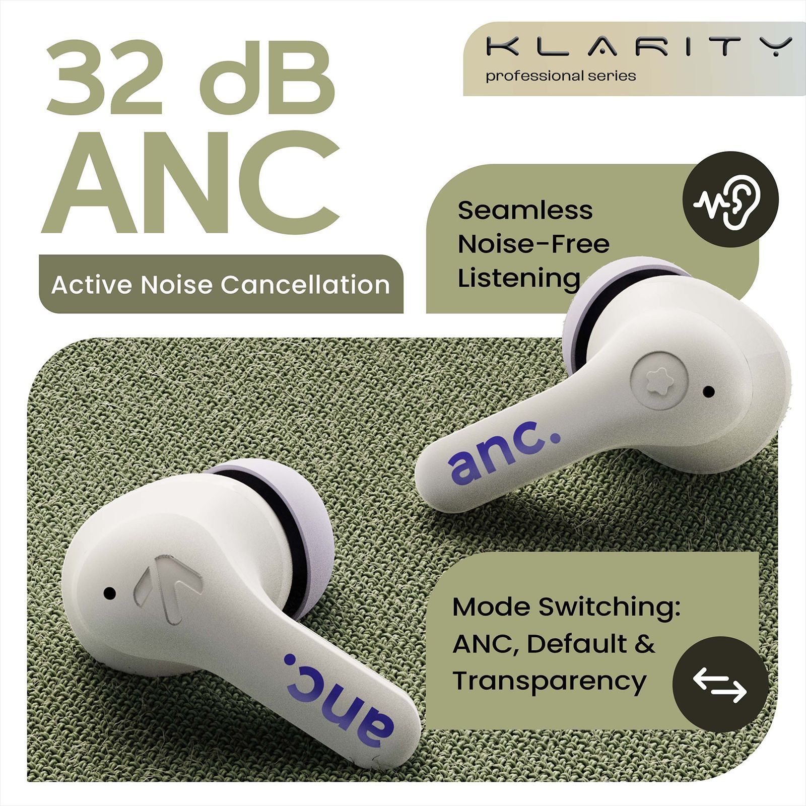 GOBOULT Klarity 4 FGTW245WHT TWS Earbuds with Active Noise Cancellation (IPX5 Water Resistant, Fast Charging, White) GOBOULT Klarity 4 FGTW245WHT TWS Earbuds with Active Noise Cancellation (IPX5 Water Resistant, Fast Charging, White)_11