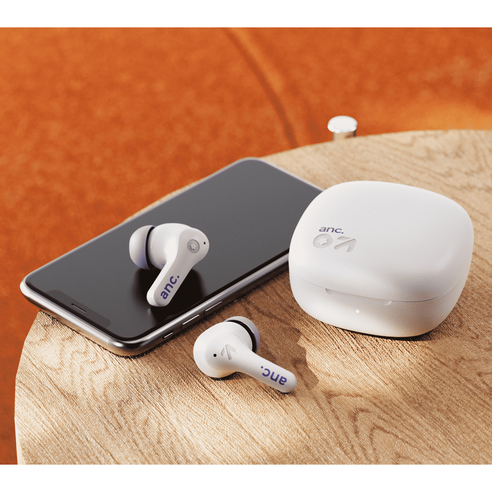 GOBOULT Klarity 4 FGTW245WHT TWS Earbuds with Active Noise Cancellation (IPX5 Water Resistant, Fast Charging, White) GOBOULT Klarity 4 FGTW245WHT TWS Earbuds with Active Noise Cancellation (IPX5 Water Resistant, Fast Charging, White)_8