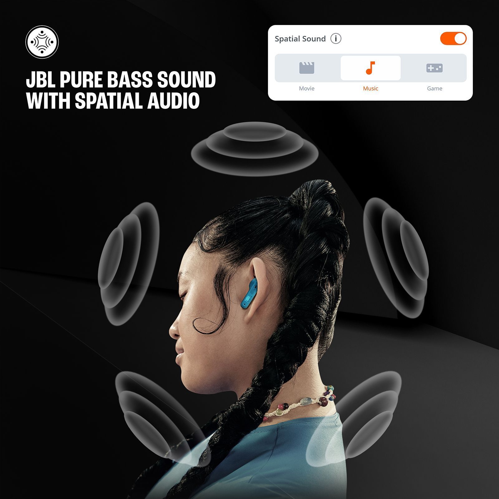JBL Tune Flex 2 JBLTFLEX2TQE TWS Earbuds with Adaptive Noise Cancellation (IP54 Dust and Water Resistant, Ambient Aware, Turquoise) JBL Tune Flex 2 JBLTFLEX2TQE TWS Earbuds with Adaptive Noise Cancellation (IP54 Dust and Water Resistant, Ambient Aware, Turquoise)_13