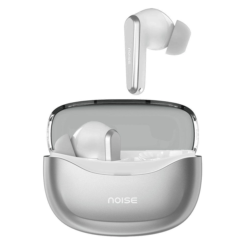 noise Buds VS601 TWS Earbuds with Environmental Noise Cancellation (IPX5 Water Resistant, Instacharge, Silver Grey) noise Buds VS601 TWS Earbuds with Environmental Noise Cancellation (IPX5 Water Resistant, Instacharge, Silver Grey)_1