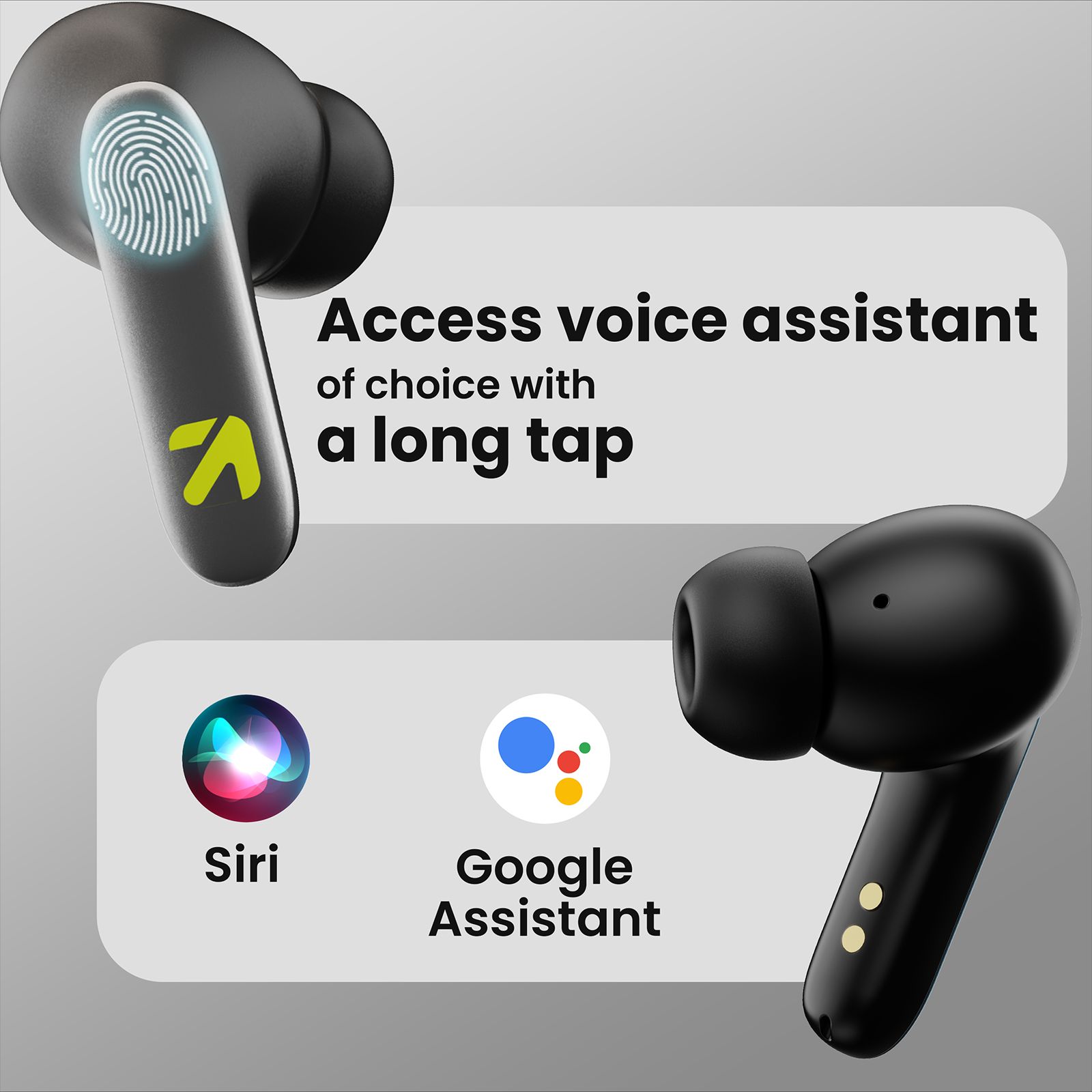 GOBOULT K60 TWS Earbuds with Environmental Noise Cancellation (IPX5 Water Resistant, Fast Charging, Black)_9