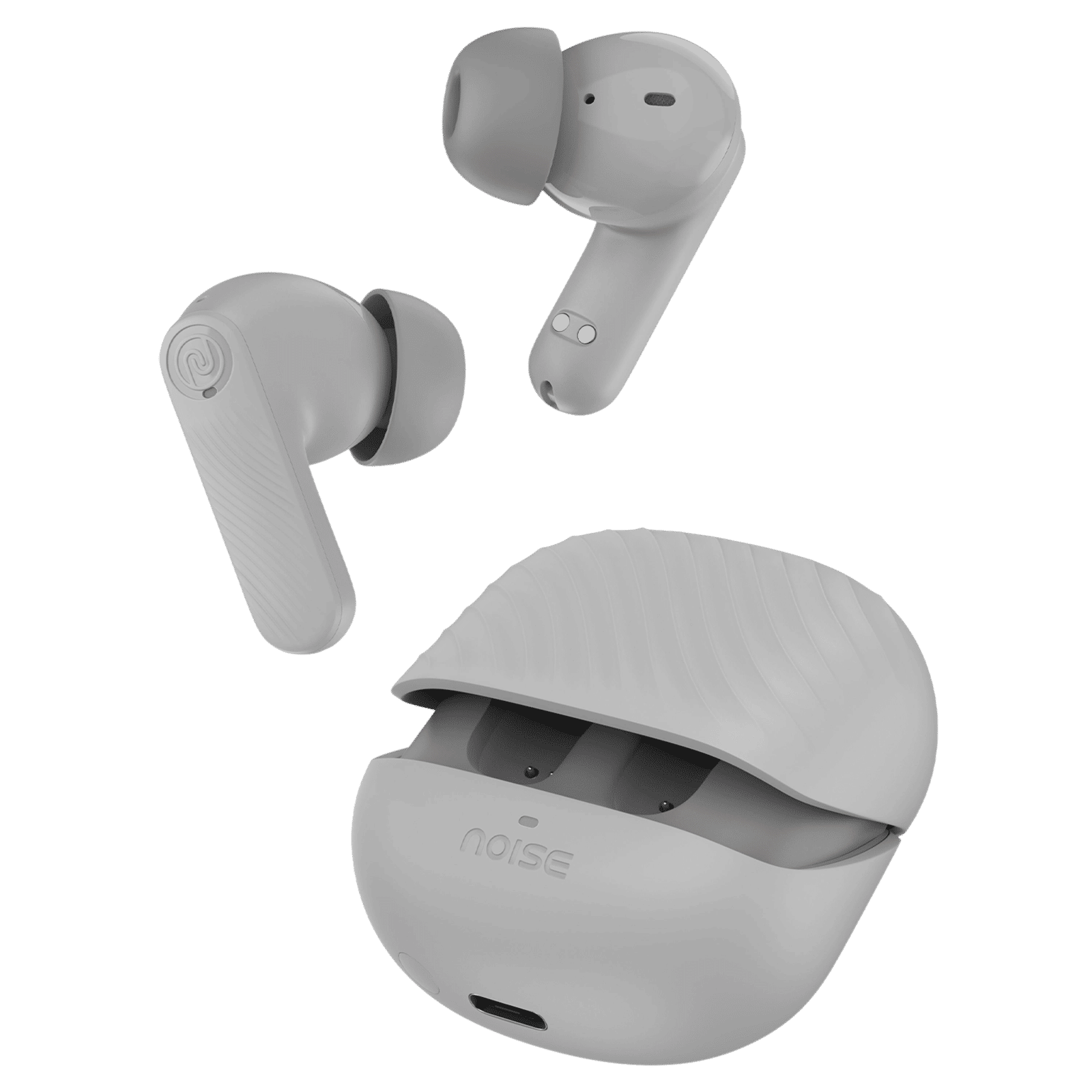 noise Buds X2 TWS Earbuds with Active Noise Cancellation (IPX5 Water Resistant, Instacharge, Pebble Grey) noise Buds X2 TWS Earbuds with Active Noise Cancellation (IPX5 Water Resistant, Instacharge, Pebble Grey)_1