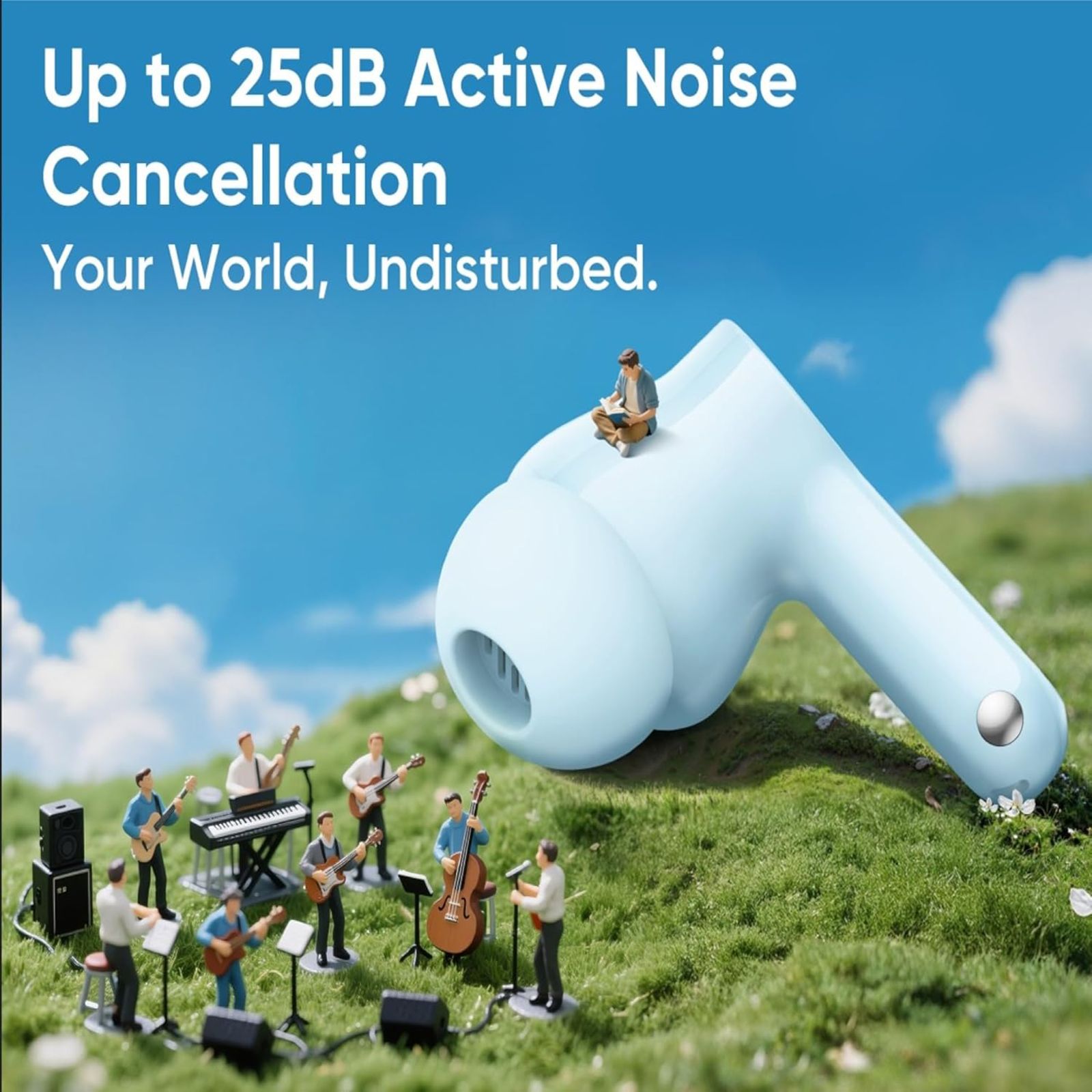 realme Buds T200x TWS Earbuds with Active Noise Cancellation (IP55 Dust & Water Resistance, Dual Device Connection, Pure Black) realme Buds T200x TWS Earbuds with Active Noise Cancellation (IP55 Dust & Water Resistance, Dual Device Connection, Pure Black)_9