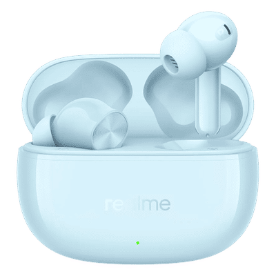 realme Buds T200x TWS Earbuds with Active Noise Cancellation (IP55 Dust & Water Resistance, Dual Device Connection, Frost Blue)